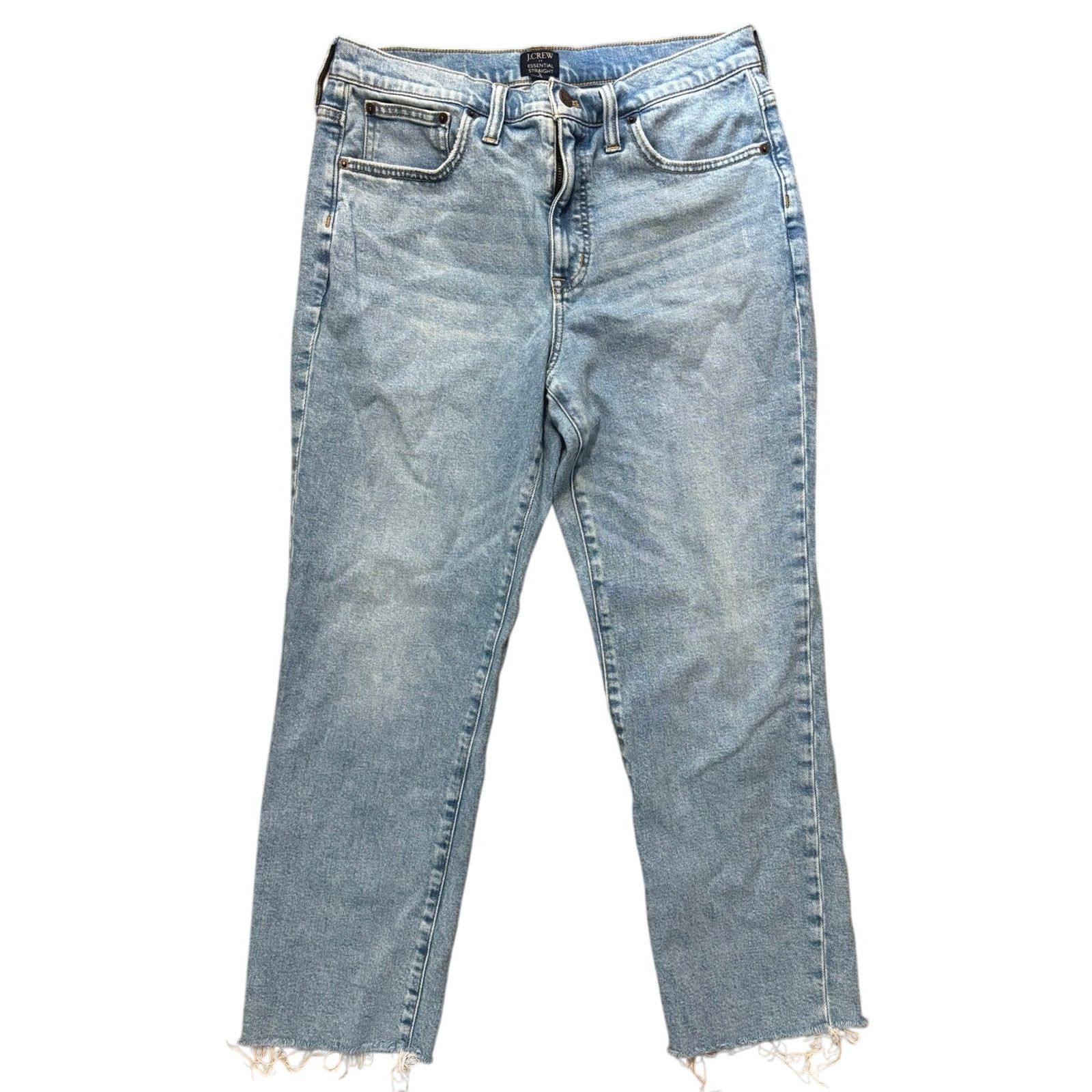 J.Crew NWT J.Crew Essential Straight Jean Marin Wash Size 30 Size 30" / US 8 / IT 44 - 3 Thumbnail