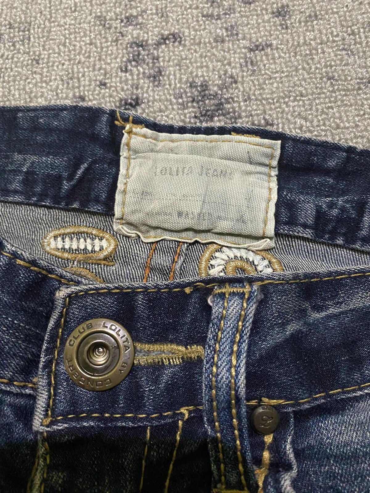 If Six Was Nine × Japanese Brand Y2k Lolita ifsixwasnine skinny jeans Size 29" - 5 Thumbnail