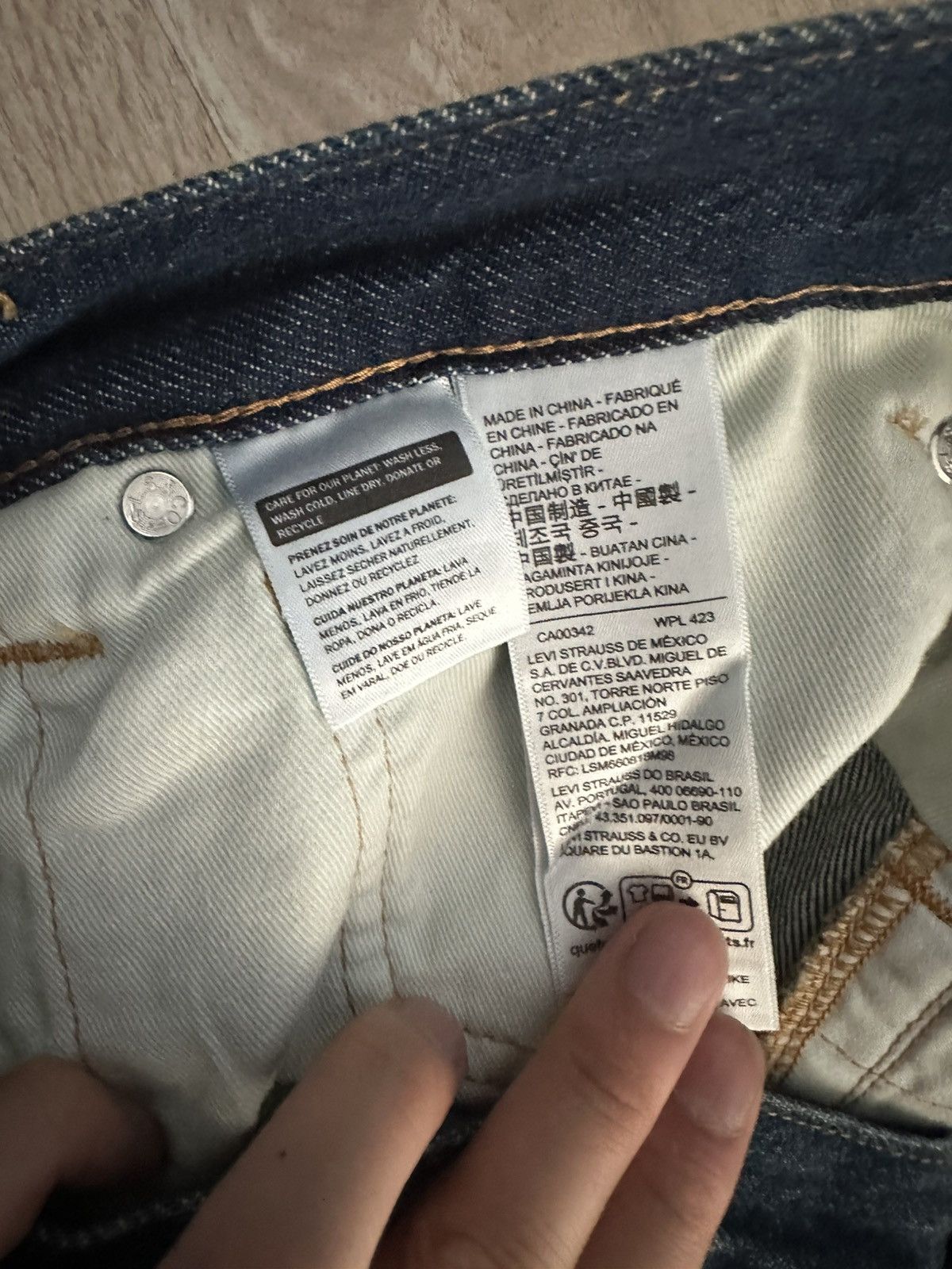 Kiko Kostadinov × Levi's Kiko Kostadinov Levis Jeans Size US 33 - 7 Thumbnail