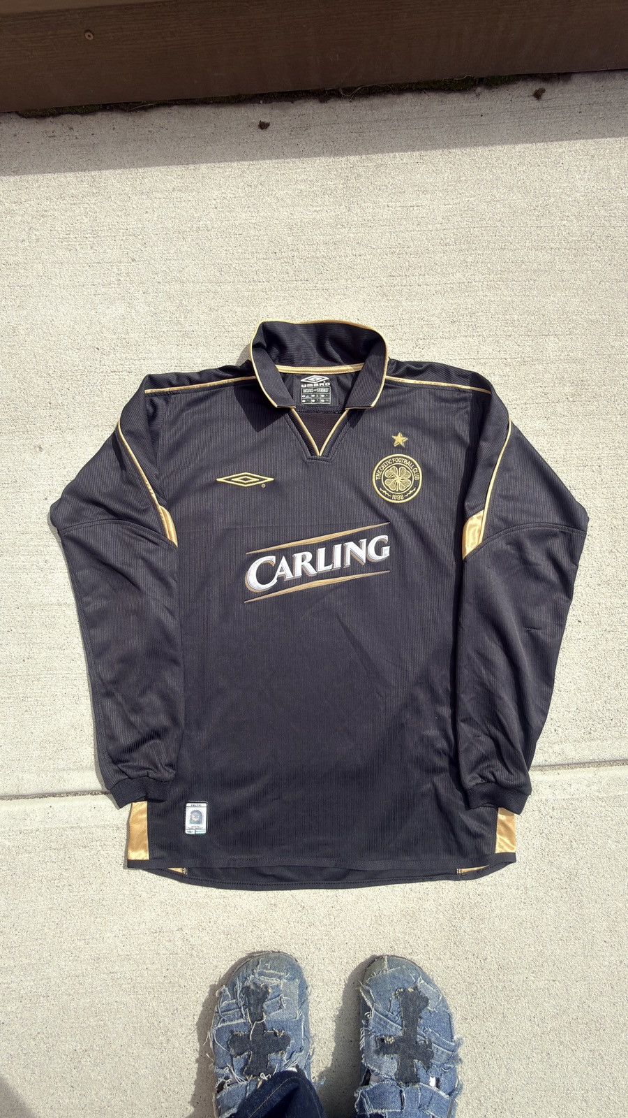Umbro Umbro Celtic FC Glasgow 2003/2004 Away Kit Size US S / EU 44-46 / 1 - 1 Thumbnail