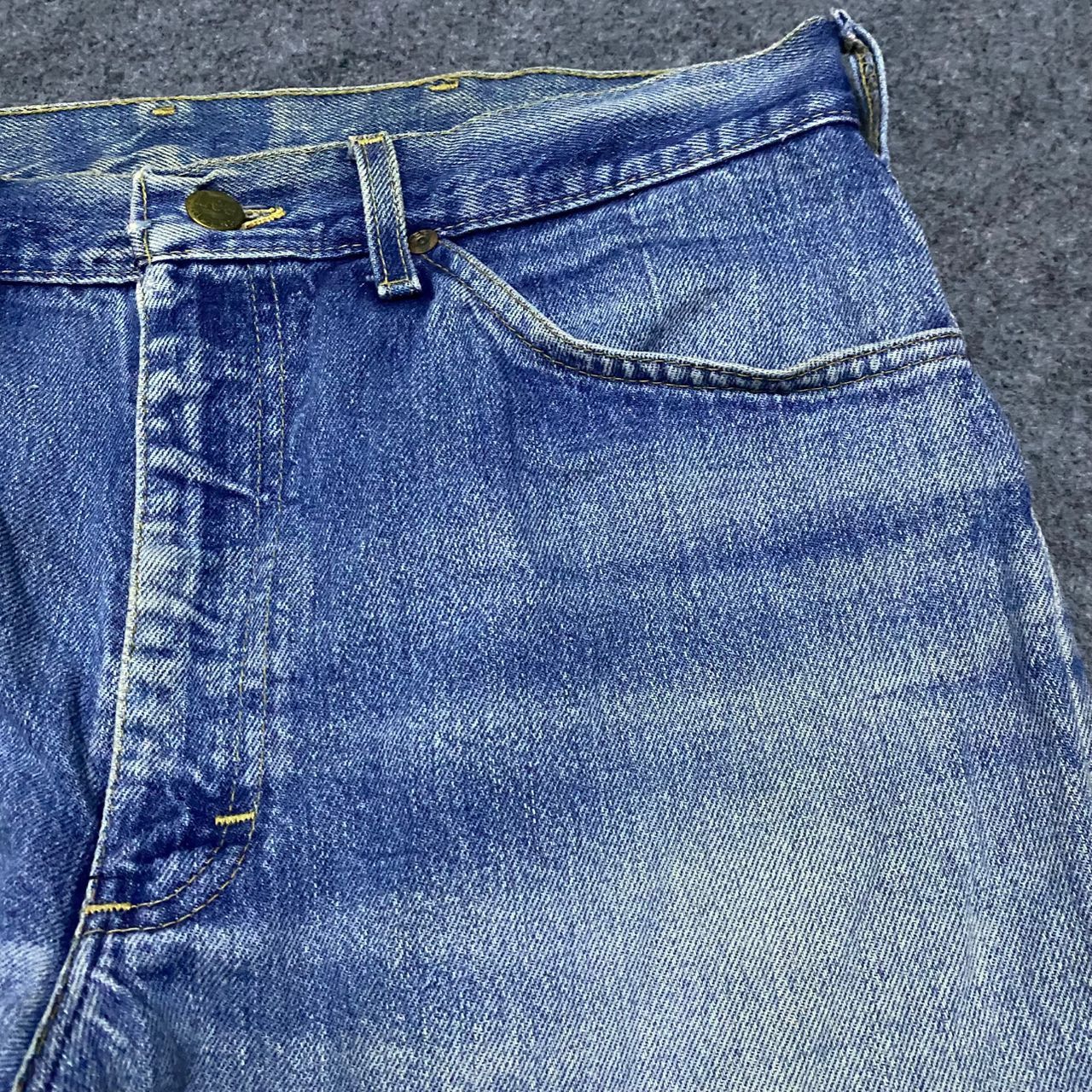 Lee 💥Best Offer💥Vintage 80s Lee Riders Distressed Denim Size US 34 / EU 50 - 11 Thumbnail