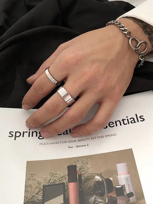 VIBE Retro punk rings Size ONE SIZE - 7 Thumbnail