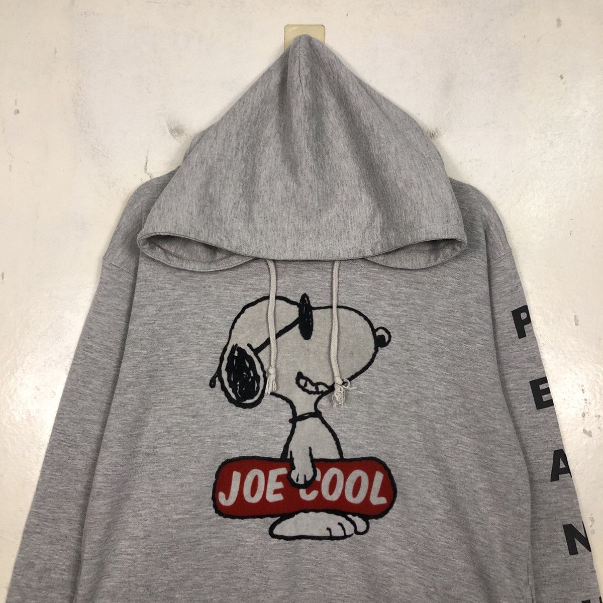 Japanese Brand 📌Vintage Hoodie Pull Over Peanuts Big Logo Over Print Size US L / EU 52-54 / 3 - 5 Thumbnail