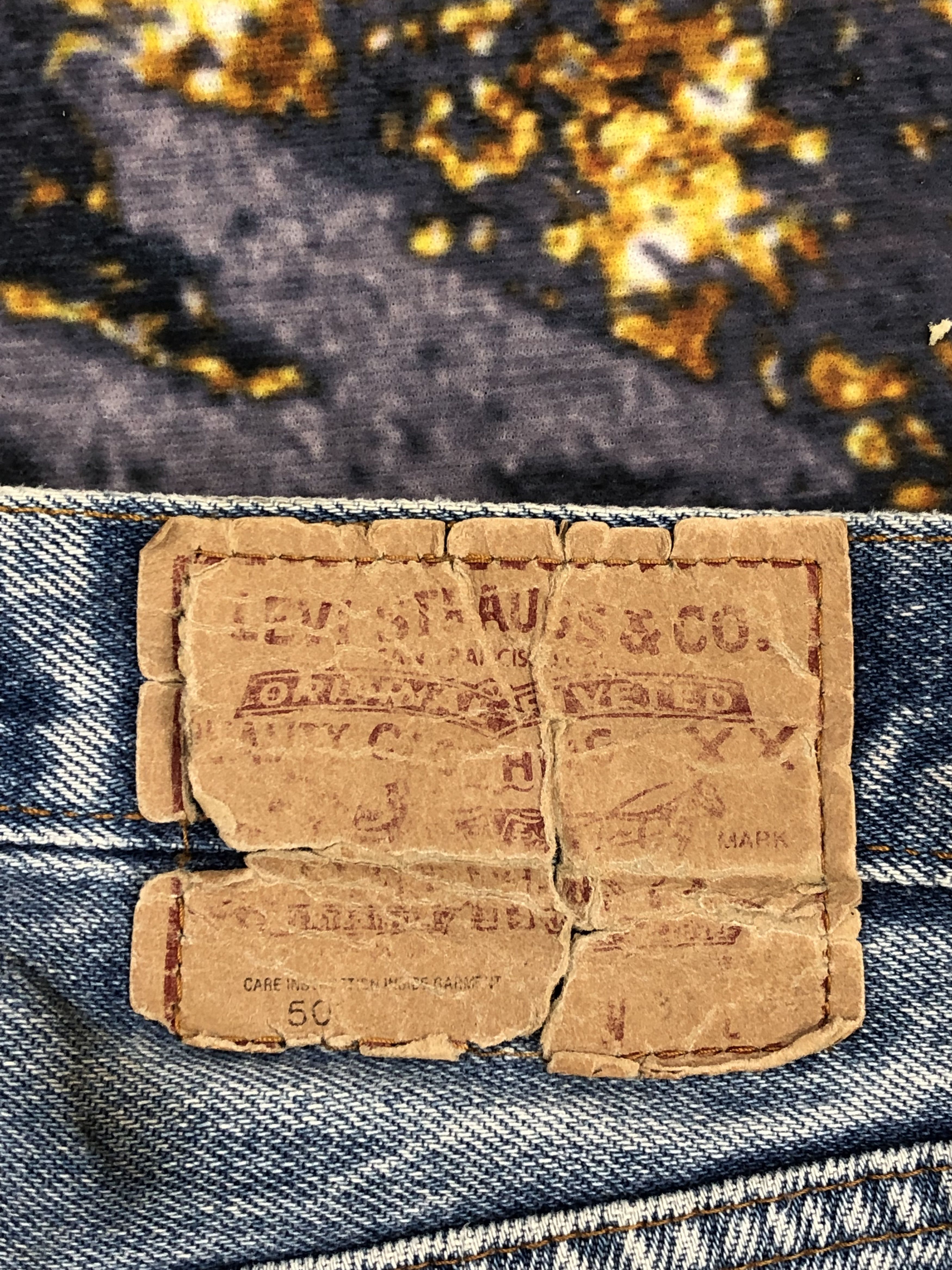 Levi's Vintage 80s Levis 501 Faded Blue Jeans DPP0059 Size US 30 / EU 46 - 5 Thumbnail