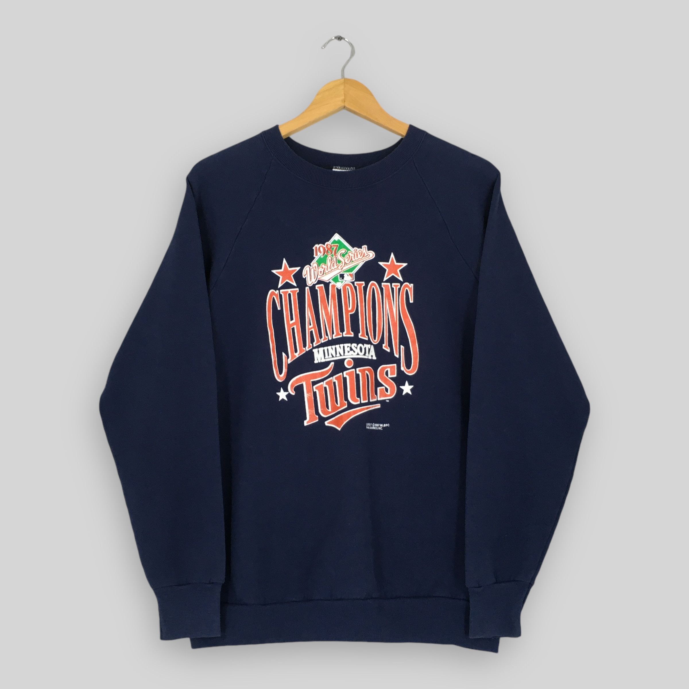 MLB × Vintage Vintage 80s Minnesota Twins MLB Sweatshirt Large Size US L / EU 52-54 / 3 - 1 Thumbnail
