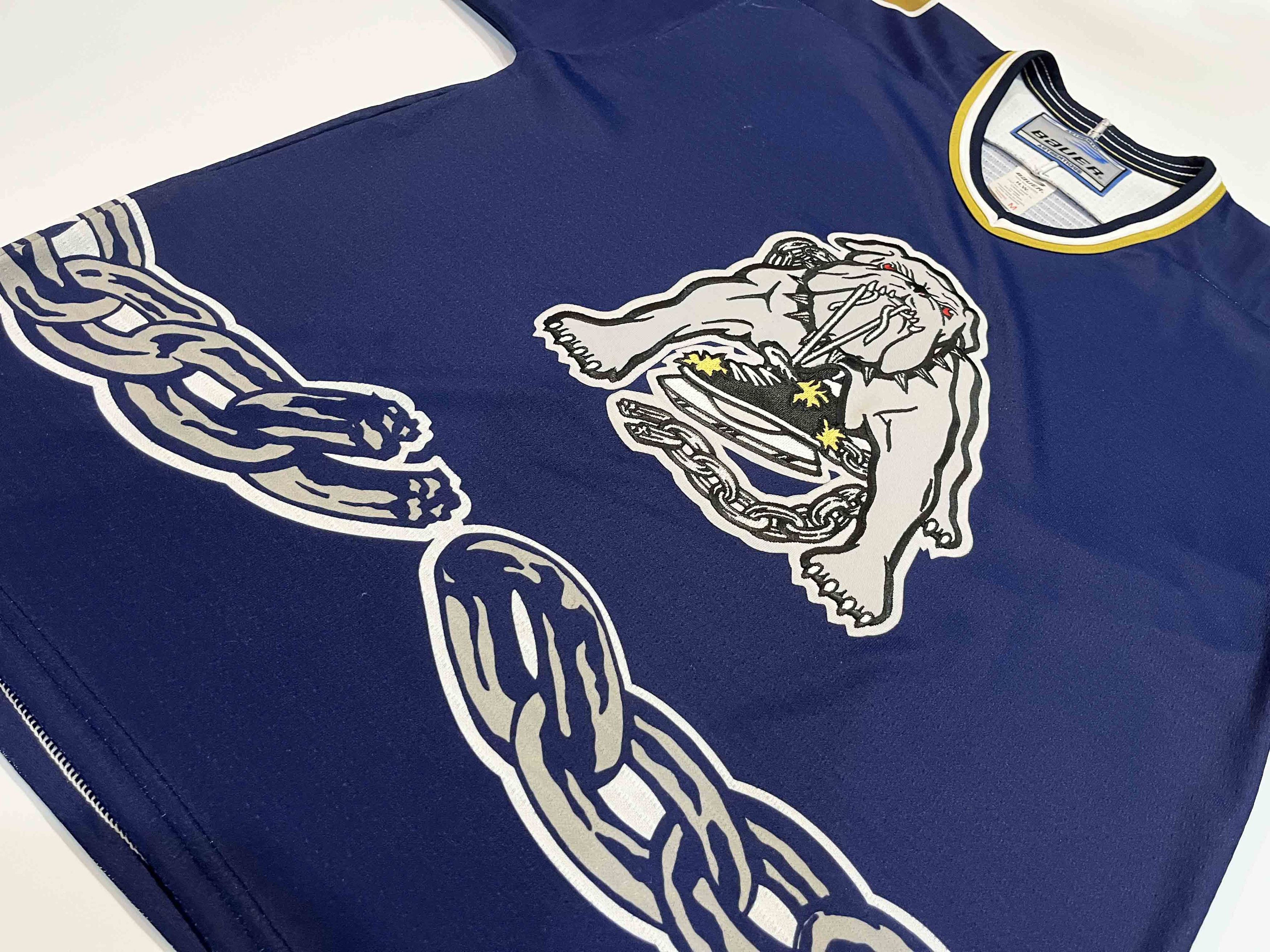 Vintage Bauer Long Beach Ice Dogs ECHL Hockey Jersey Size US M / EU 48-50 / 2 - 5 Thumbnail