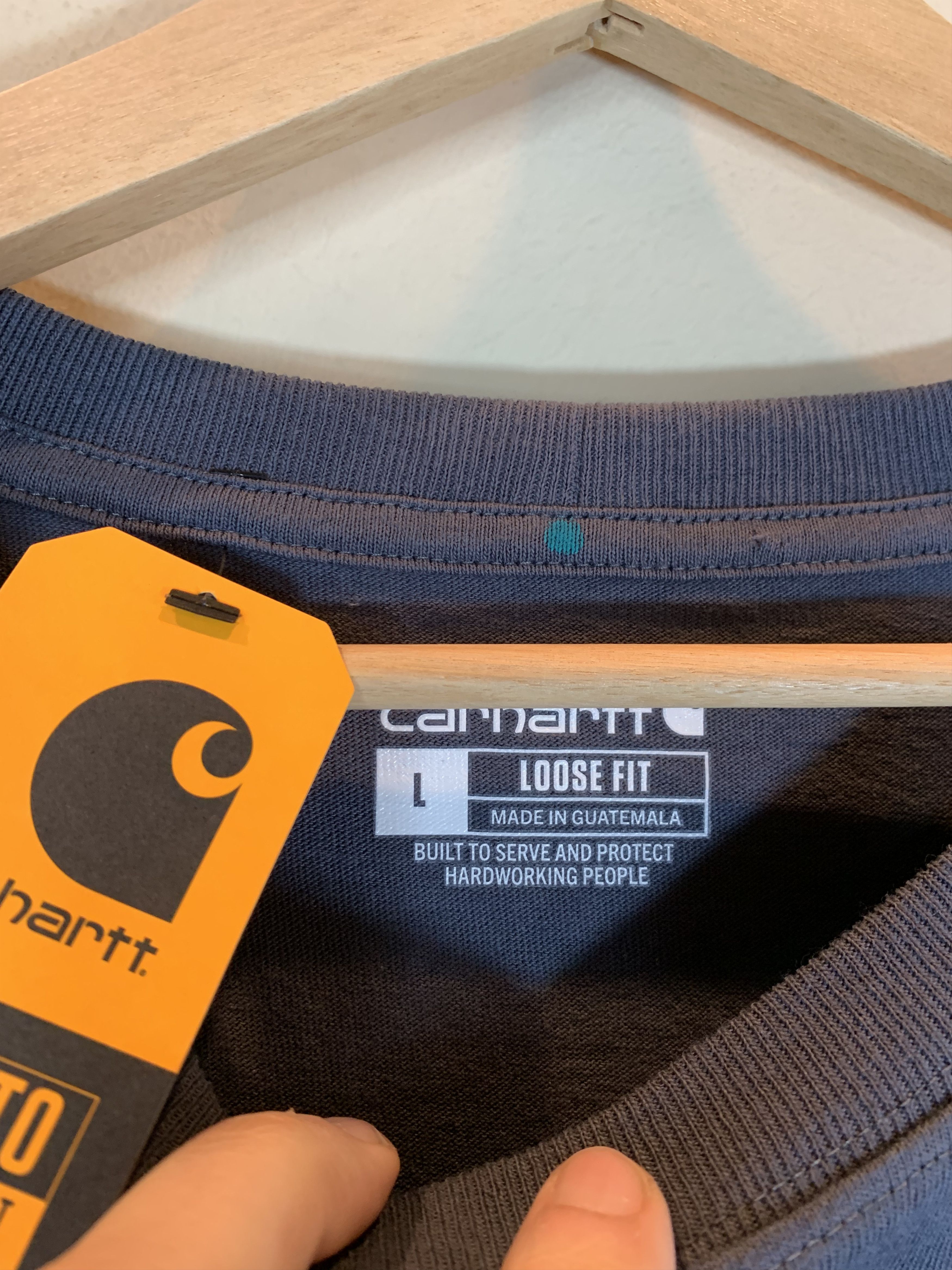 Carhartt *RARE* Carhartt Heavyweight Pocket Loose Fit T-Shirt Size US L / EU 52-54 / 3 - 6 Thumbnail