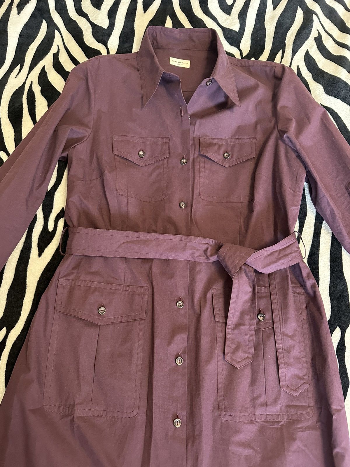 Dries Van Noten Dries Van Noten light trench coat Size L / US 10 / IT 46 - 2 Thumbnail