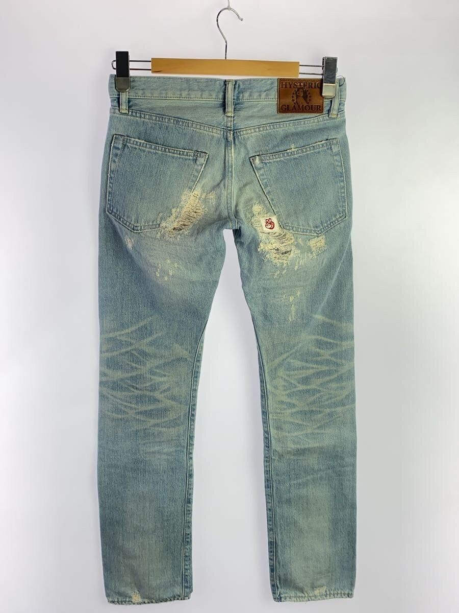 Hysteric Glamour Patchwork Distressed Studded Denim Jeans Size US 28 / EU 44 - 2 Thumbnail