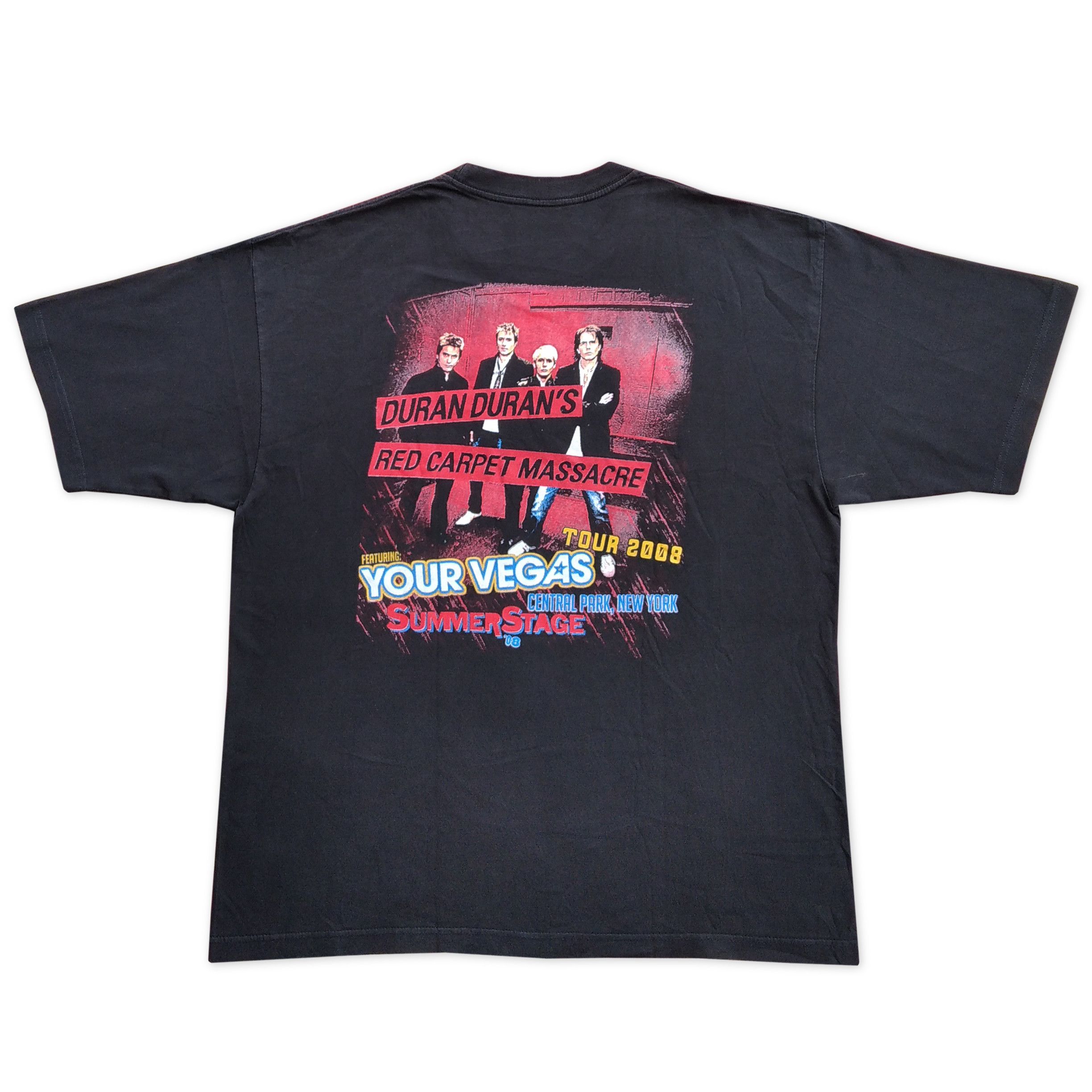 Band Tees Vintage Mid 00's DURAN DURAN 2008 Tour T-Shirt Size US XL / EU 56 / 4 - 2 Thumbnail