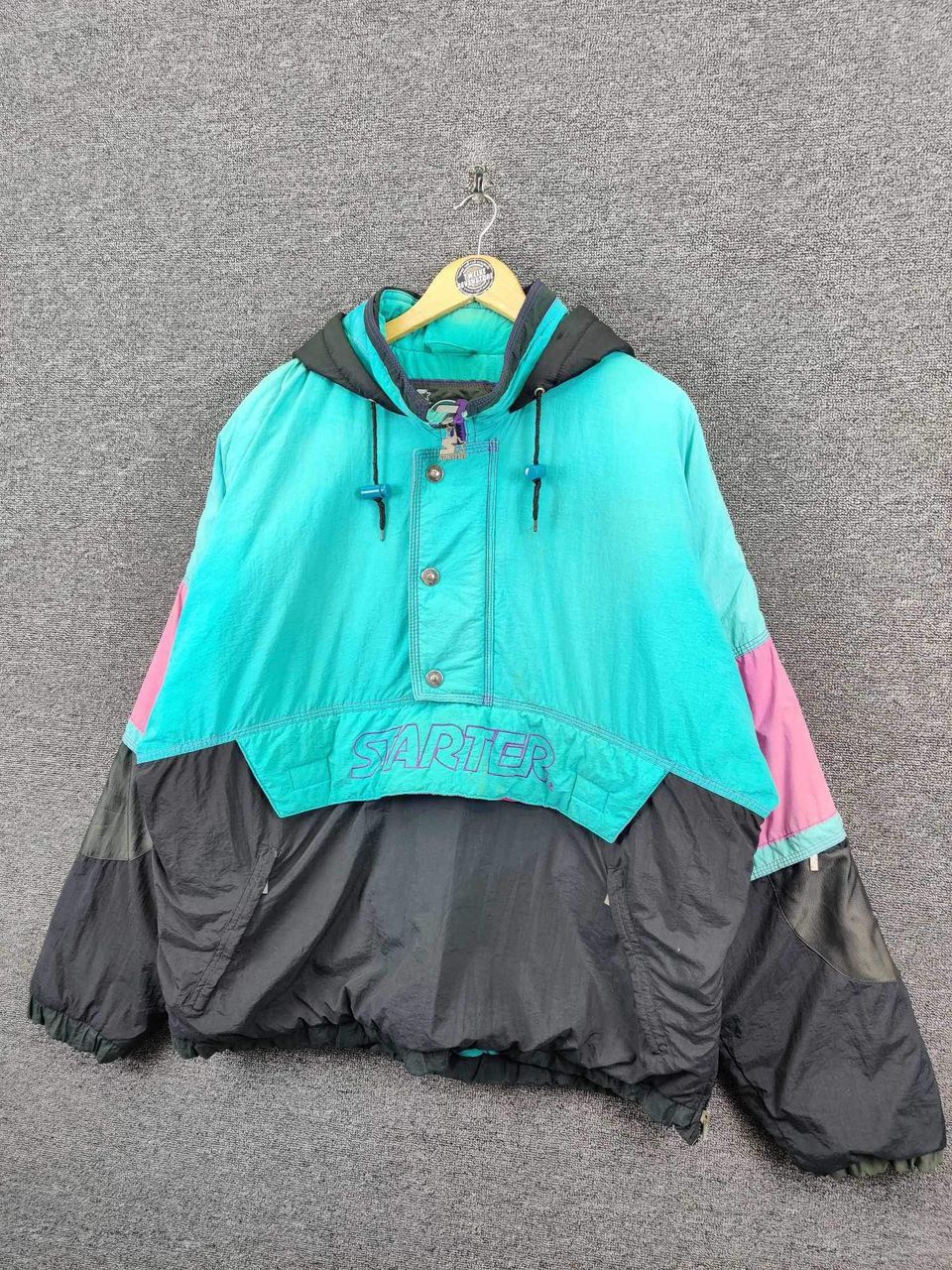 Starter Vintage Starter NBA Anorak Heavy Light Jacket Size US L / EU 52-54 / 3 - 2 Thumbnail