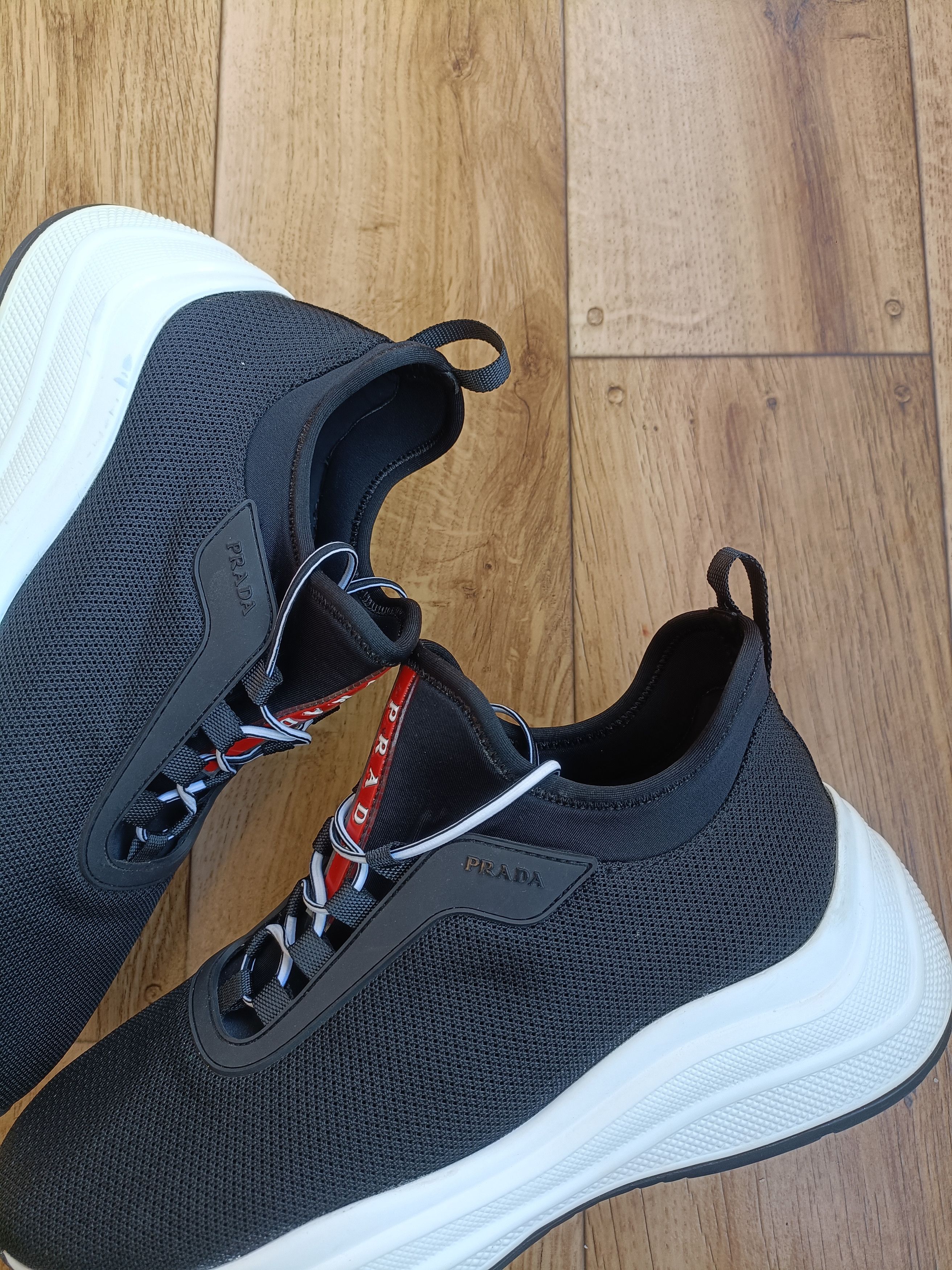 Prada Prada Chunky Sock Sneakers Size US 6 / EU 39 - 12 Thumbnail