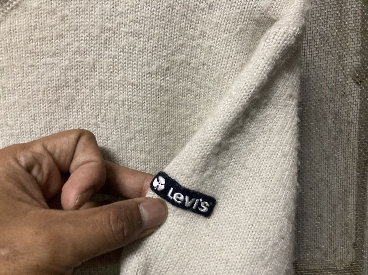 Levi's Vintage Levis Wool Long Sleeve T-shirt Size US S / EU 44-46 / 1 - 6 Thumbnail