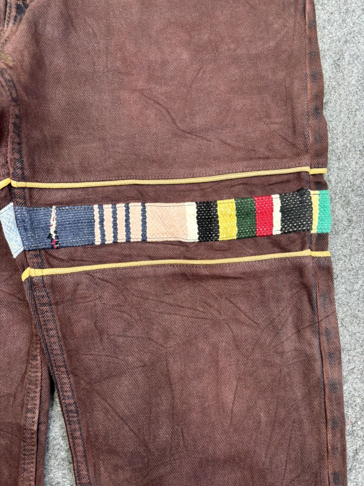 Designer Levis Reconstructed by Kalimera Japan Designer Denim F754 Size US 30 / EU 46 - 9 Thumbnail