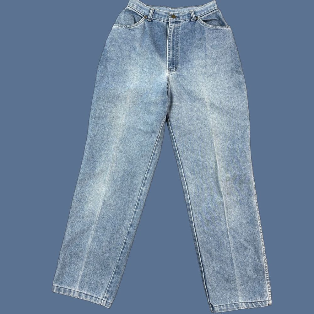 Sears VINTAGE Sears Jeans Women's 12 26x29 Medium Wash High Rise Classic Mom Talon Zip Jeans Women Mens? Size 34" / US 12 / IT 48 - 1 Thumbnail