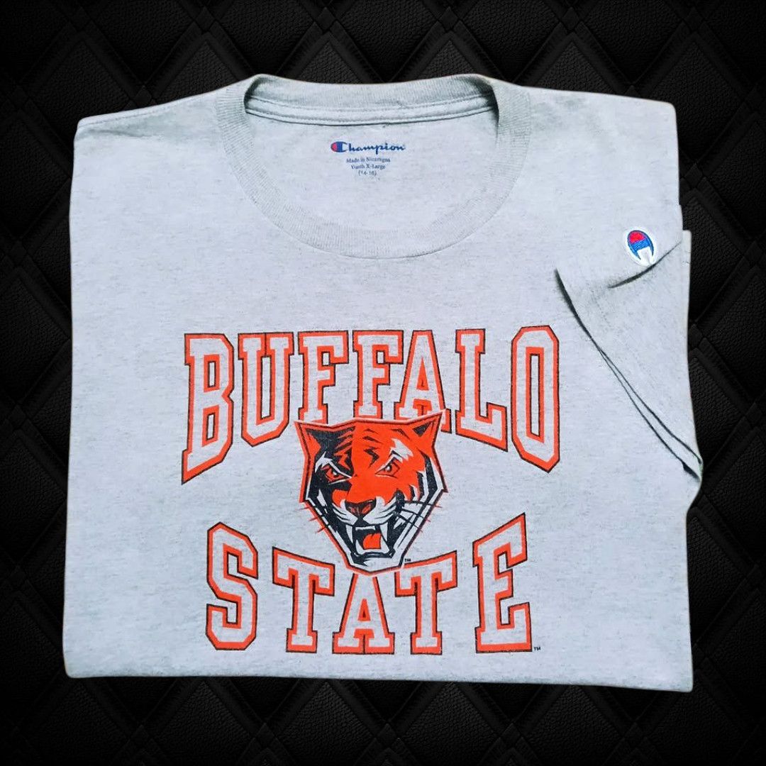 Champion Champion Buffalo State College Bengals Tee Shirt ( S ) Size US S / EU 44-46 / 1 - 4 Thumbnail