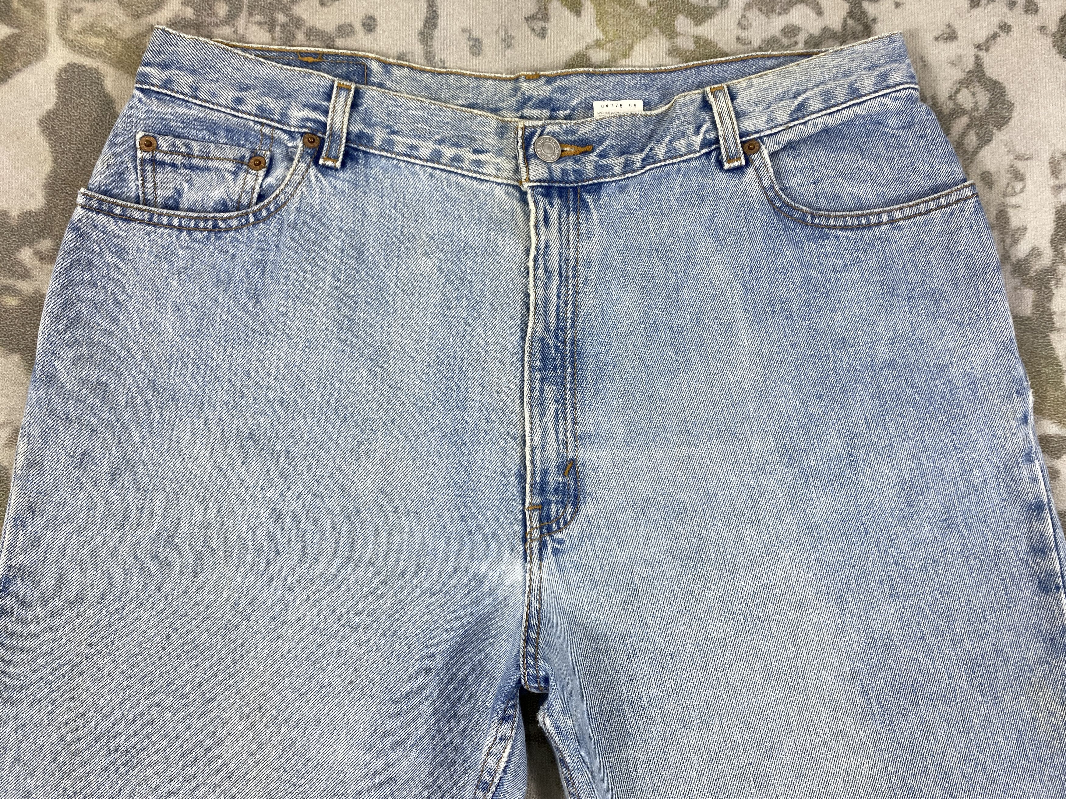 Levi's Mid Blue Vintage Levi's 550 Jeans 36x30.5 Denim -SJ039 Size US 36 / EU 52 - 3 Thumbnail