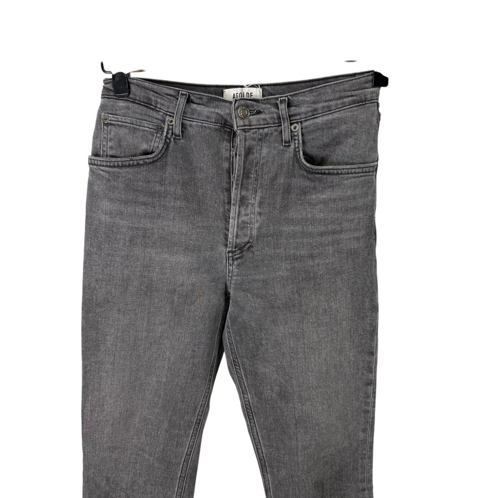 Agolde Agolde Women’s Jeans sz 26 High Rise Riley Crop #G584 Size 26" / US 2 / IT 38 - 8 Thumbnail