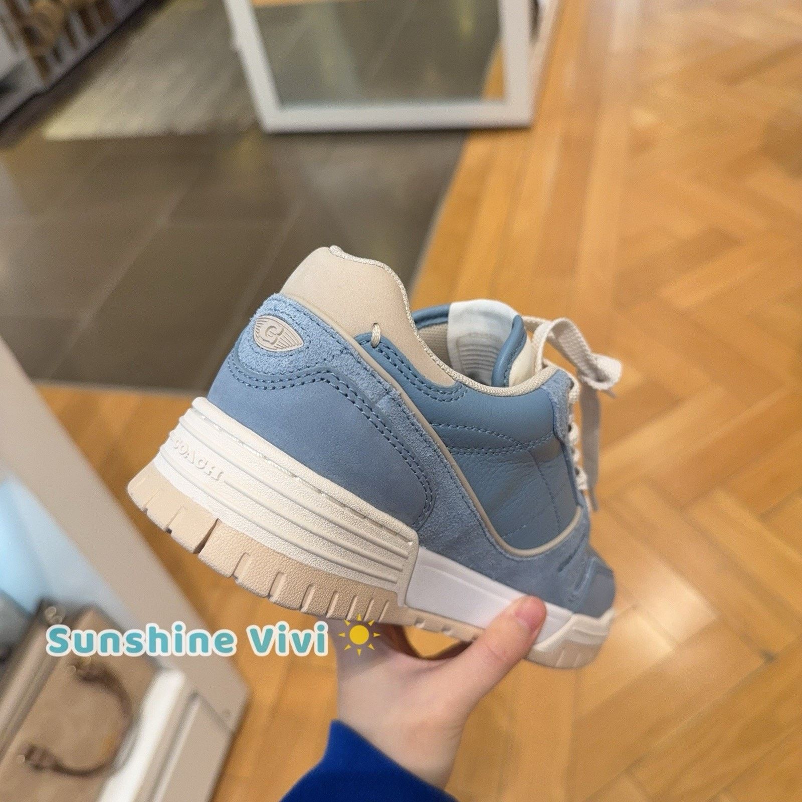Coach NWT Coach Women's Soho Sneaker CAQ22 bluebell us 7 Size US 7 / EU 40 - 4 Thumbnail