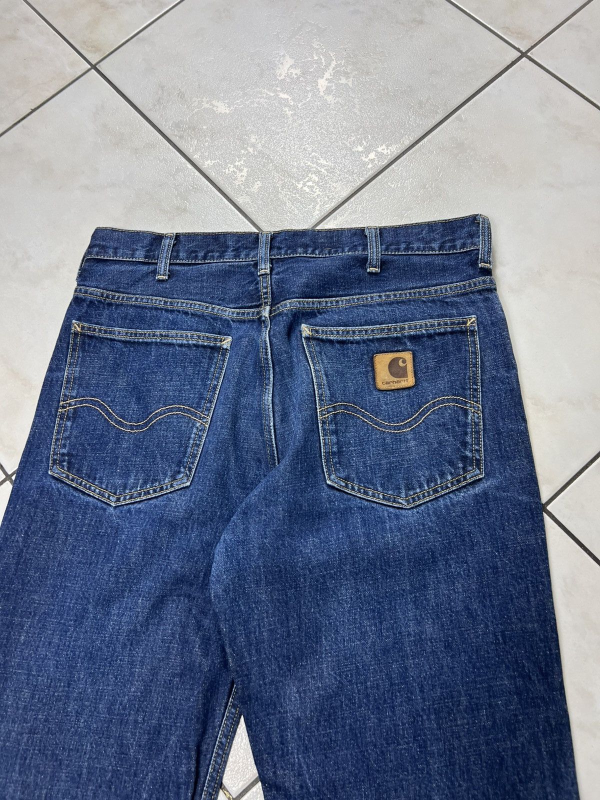 Carhartt Vintage Carhartt Marlow pant denim y2k navy baggy jeans Size US 32 / EU 48 - 10 Thumbnail