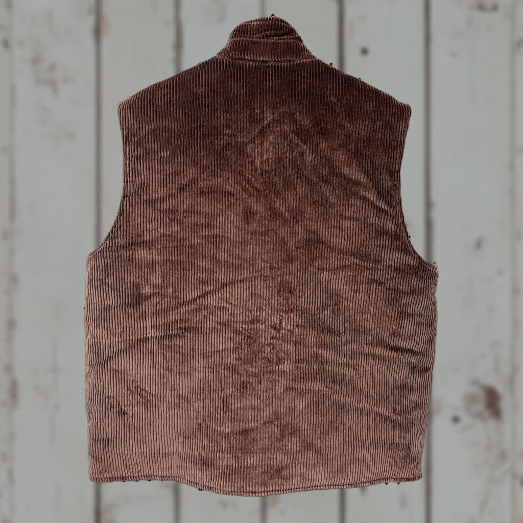 Brooks Brothers Brooks Brothers Vest Corduroy Lined Brown Regular Size L Mens Preppy Vest Mens Brown Corduroy Lined Cotton Wool Padding Size US L / EU 52-54 / 3 - 1 Thumbnail