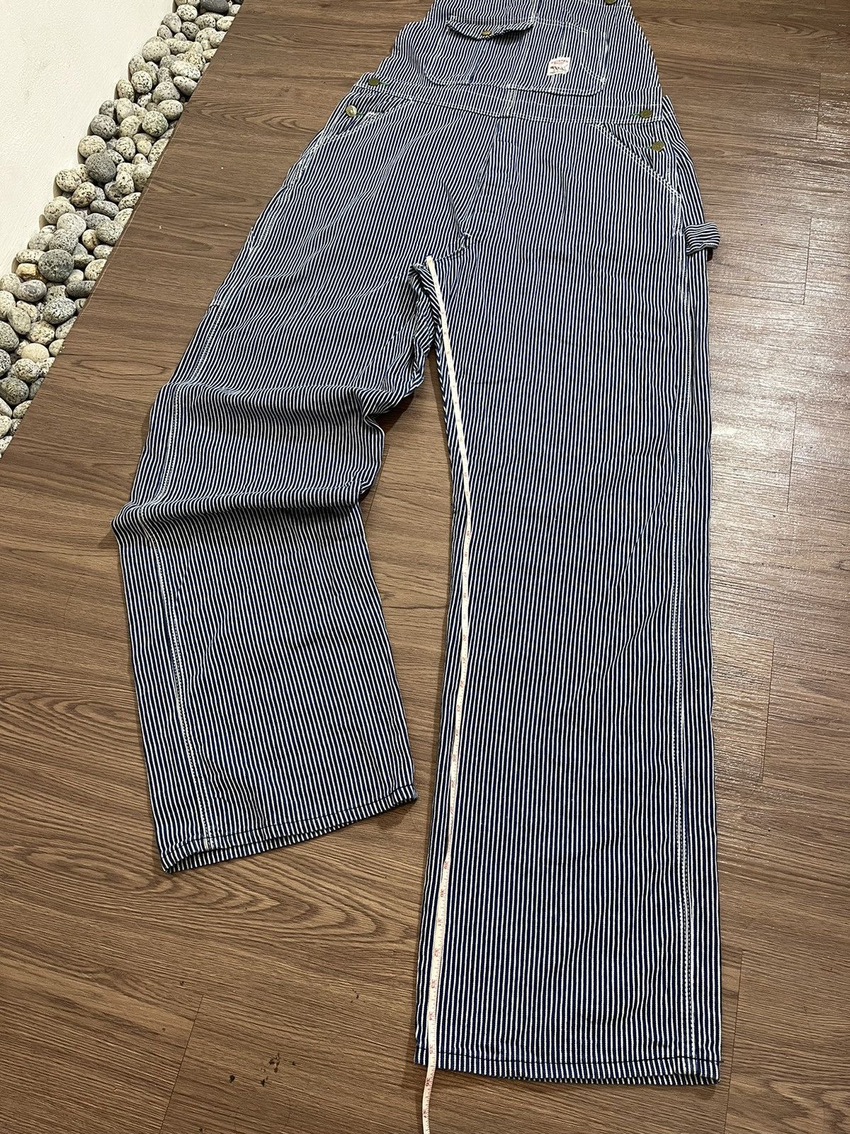 Pointer × Vintage Pointer Vintage Hickory Stripe Carpenter Overalls Size US 36 / EU 52 - 25 Thumbnail