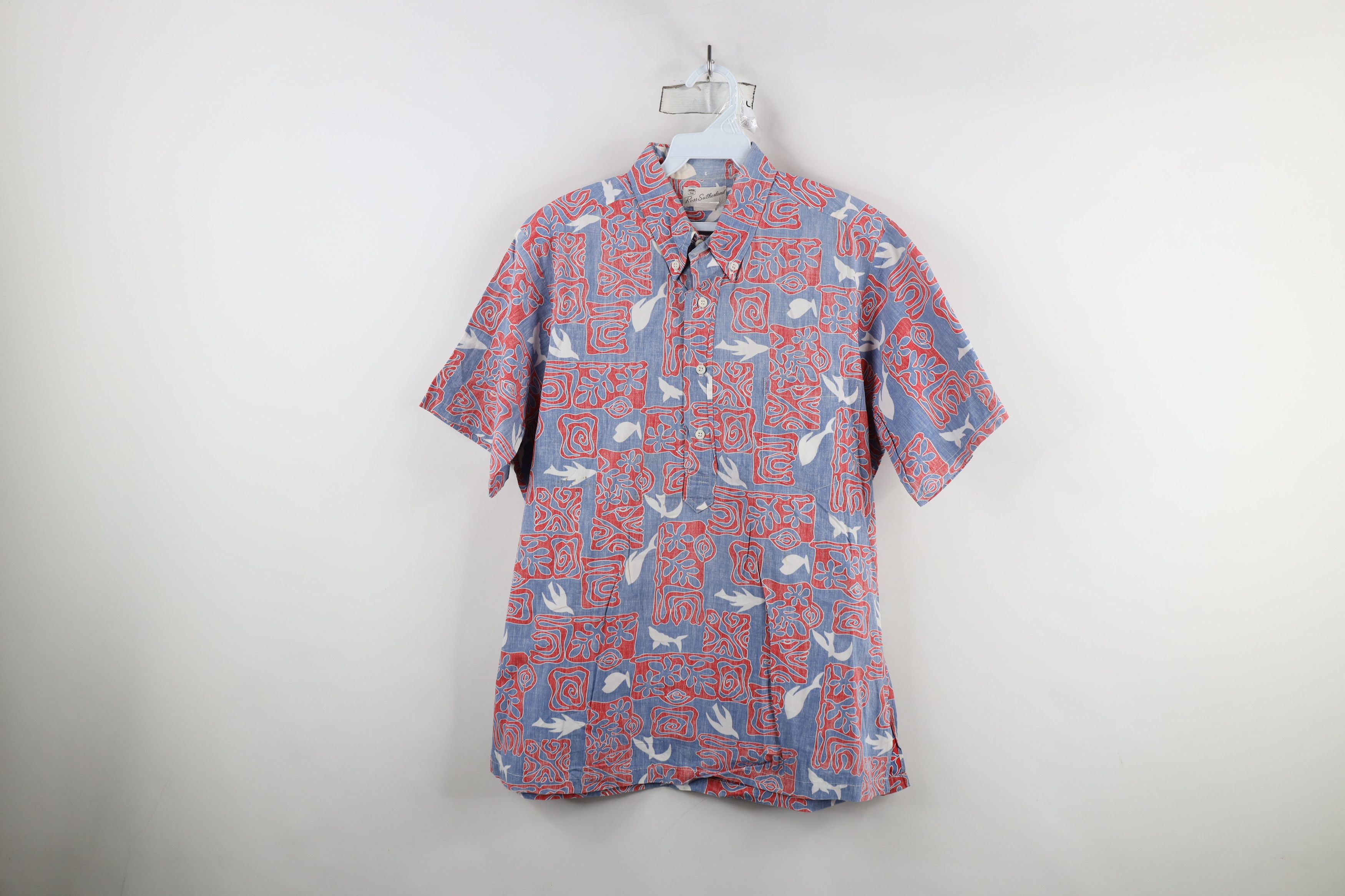 Vintage Vintage 70s Streetwear Shark Bird Button Down Polo USA Size US M / EU 48-50 / 2 - 1 Thumbnail
