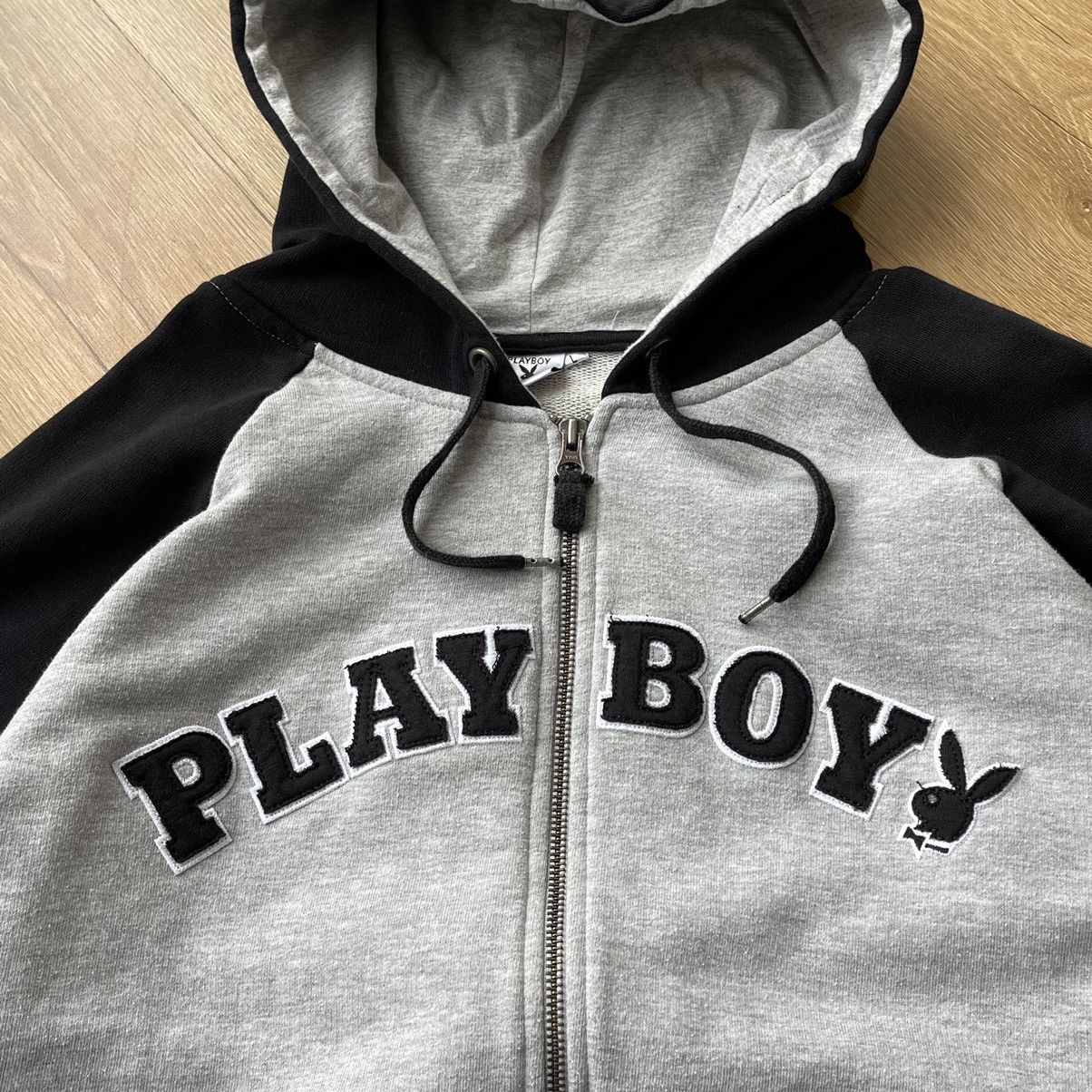 Playboy Vintage Playboy Zip Up Hoodie Size US L / EU 52-54 / 3 - 2 Thumbnail