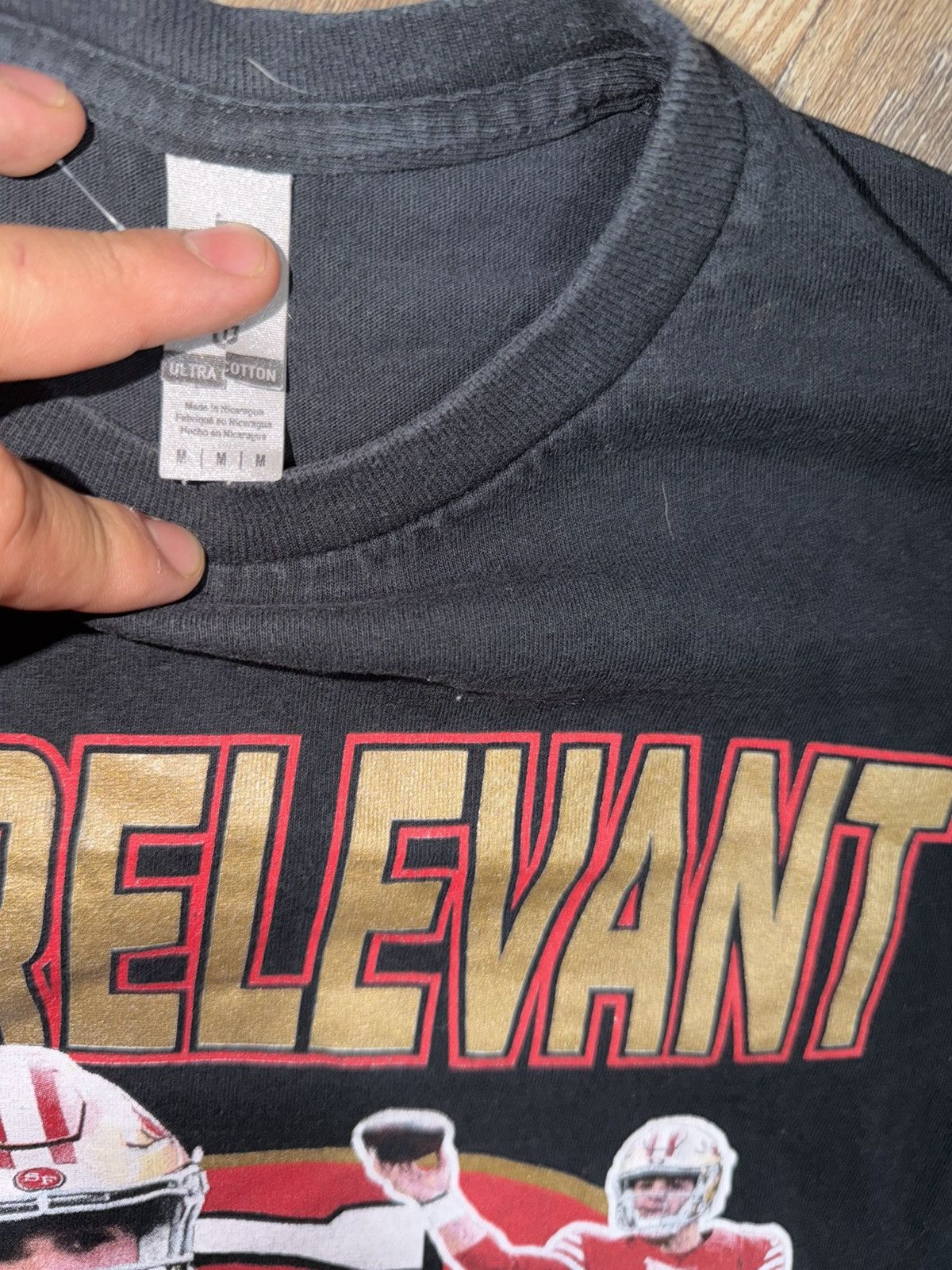 NFL San Francisco 49ers Brock Purdy Mr. relevant NFL t-shirt Size US M / EU 48-50 / 2 - 4 Thumbnail