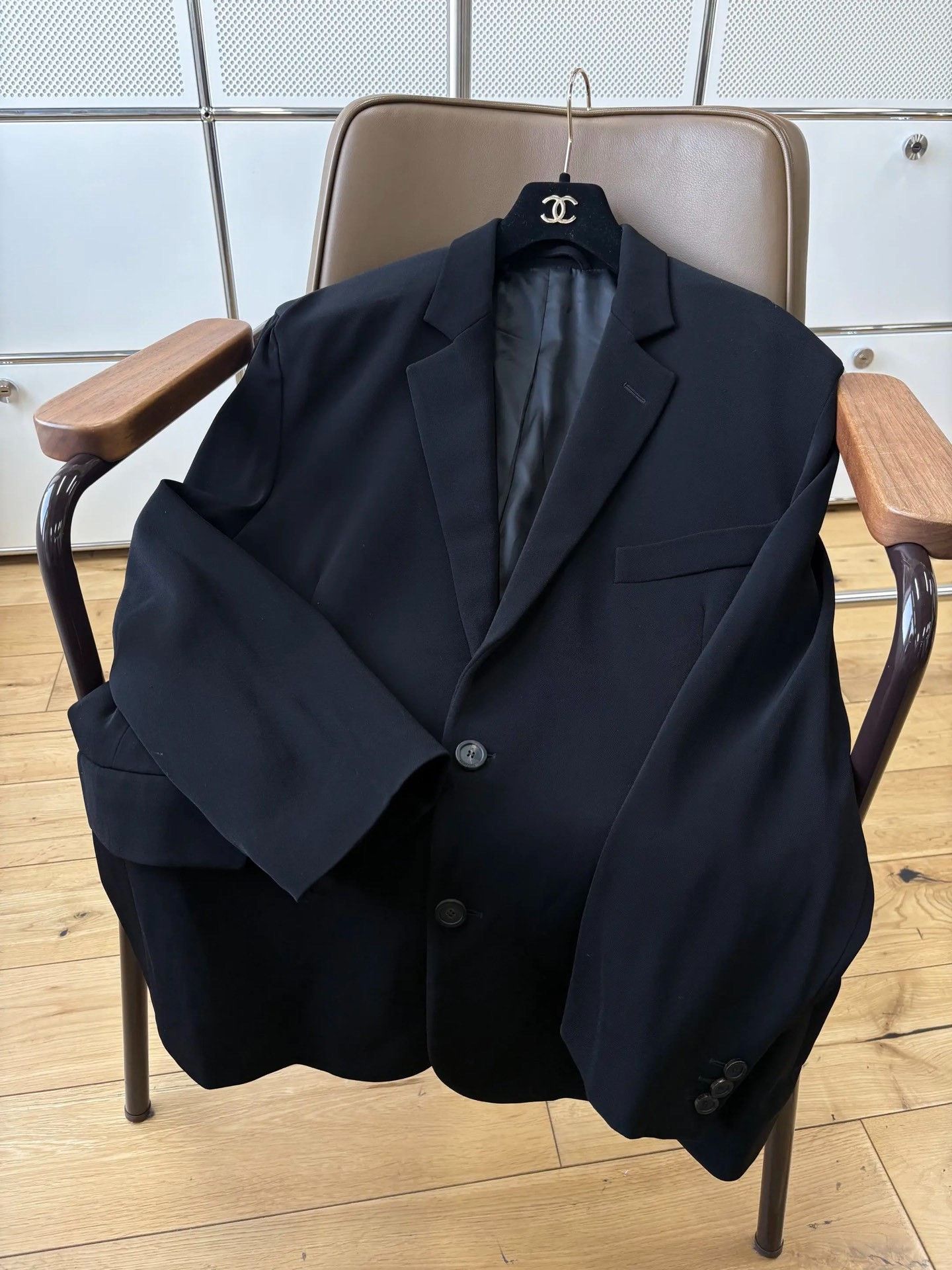 Balenciaga Balenciaga Single-Breasted Shoulder Pad Blazer Size XS / US 0-2 / IT 36-38 - 3 Thumbnail