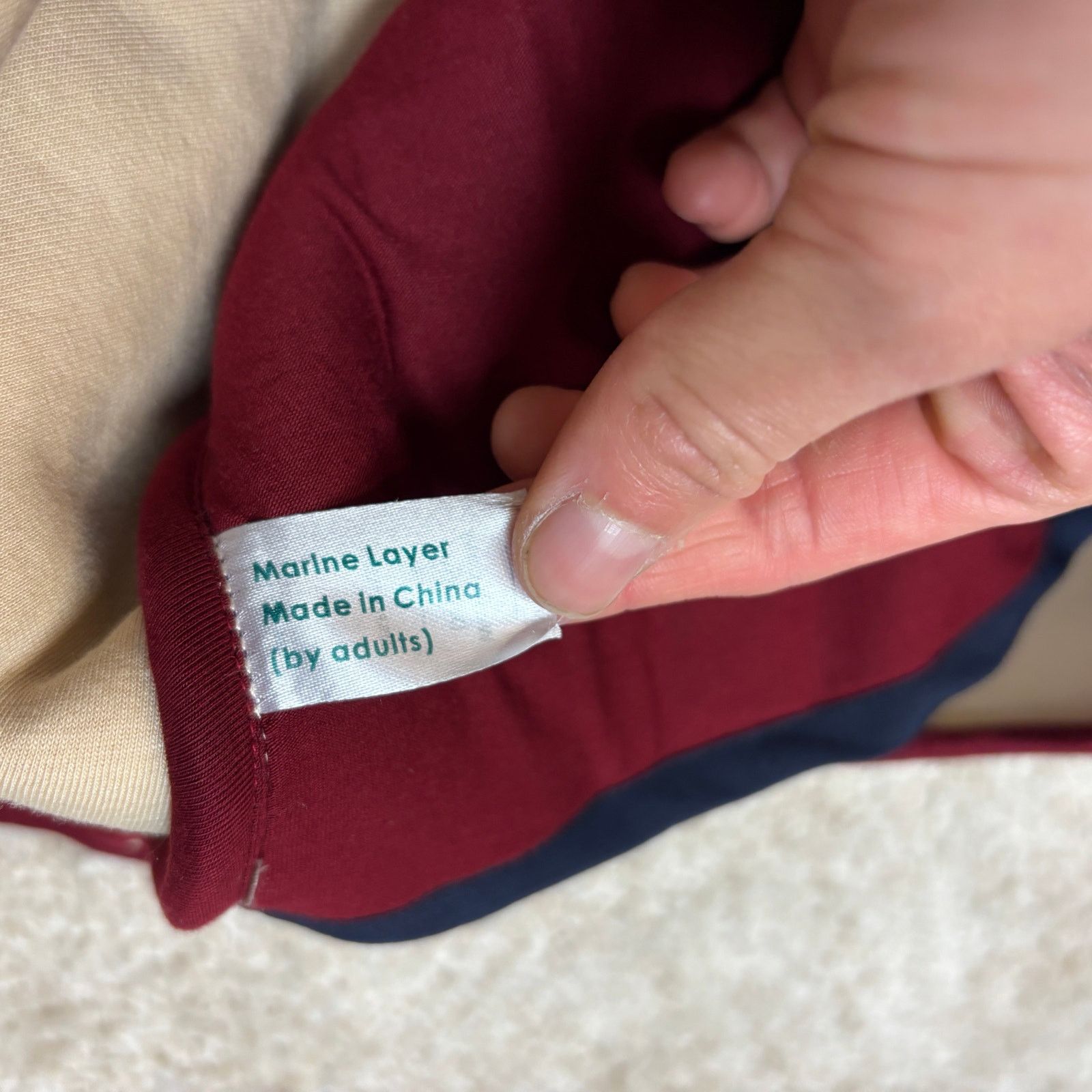 Marine Layer Marine Layer Whistler Sherpa Jacket Men's Medium Deep Pile Size US M / EU 48-50 / 2 - 7 Thumbnail