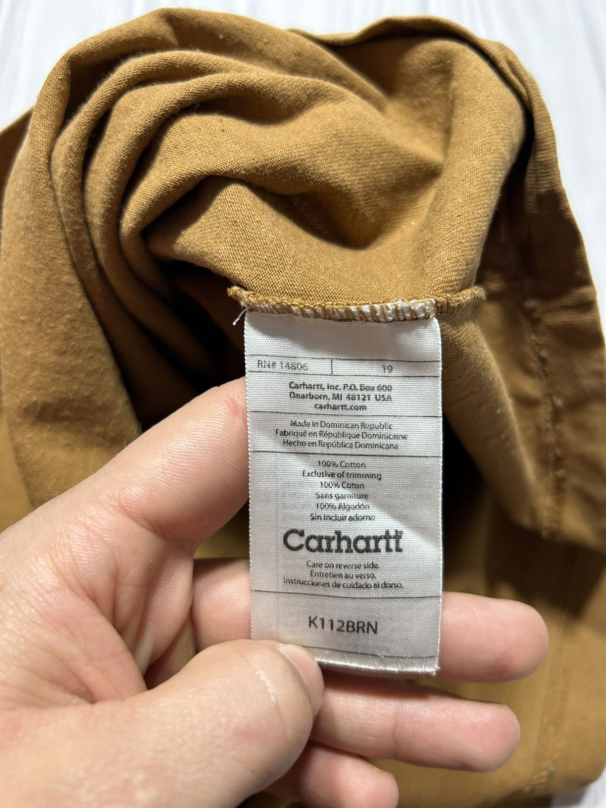 Carhartt Vintage Y2K Carhartt Hard Work 1889 T-Shirt Size US XL / EU 56 / 4 - 13 Thumbnail