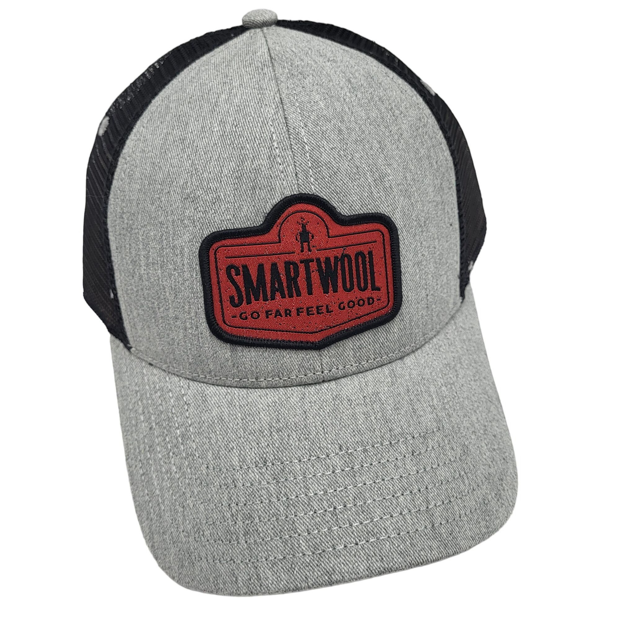 Smartwool Smartwool Truckers Hat Front Logo Snapback Mesh Grey Unisex Size ONE SIZE - 6 Thumbnail