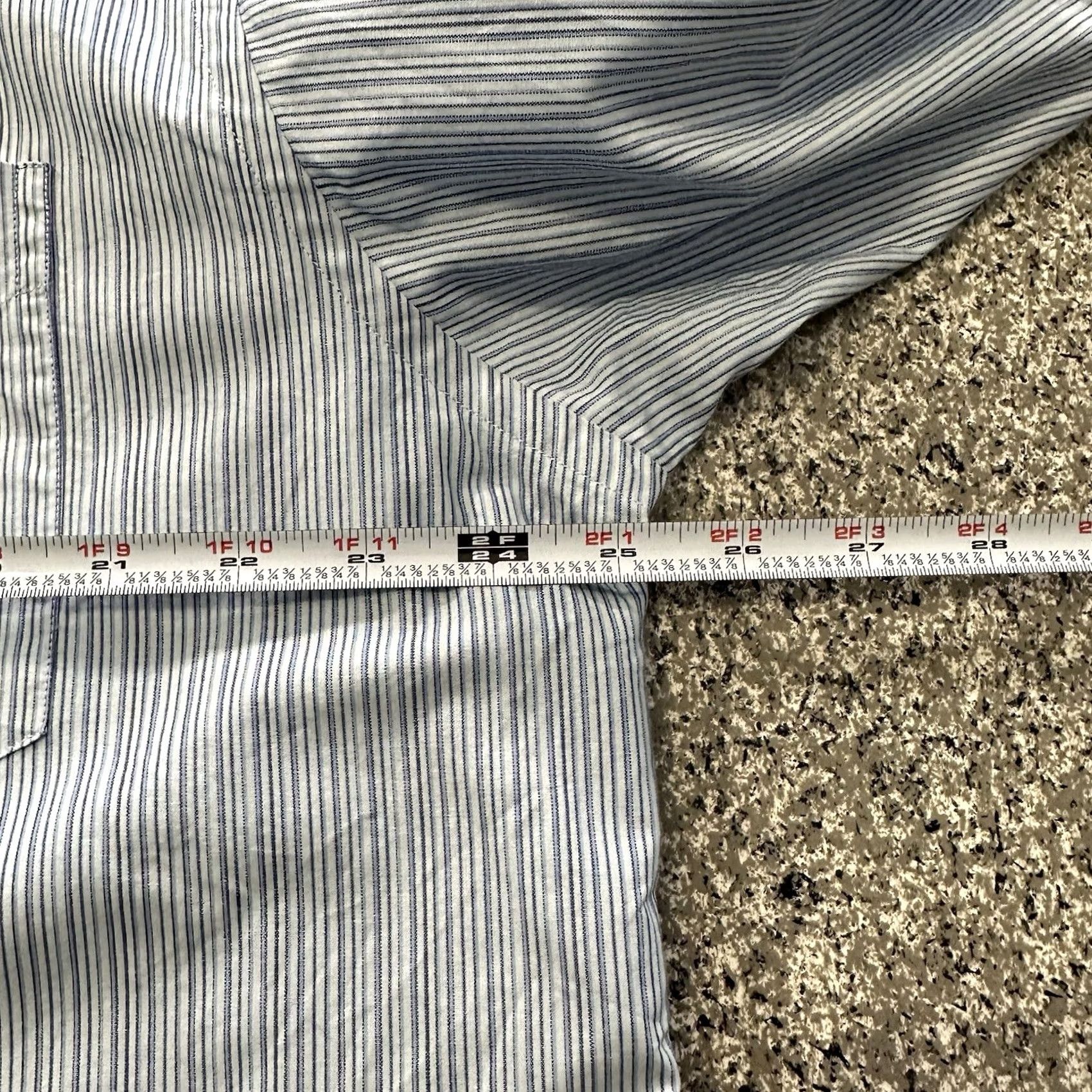 Gap Gap Shirt XL Mens Blue Striped Classic Button-Up 2004 Vintage Style Preppy Casual Workwear Shirt Size US XL / EU 56 / 4 - 5 Thumbnail