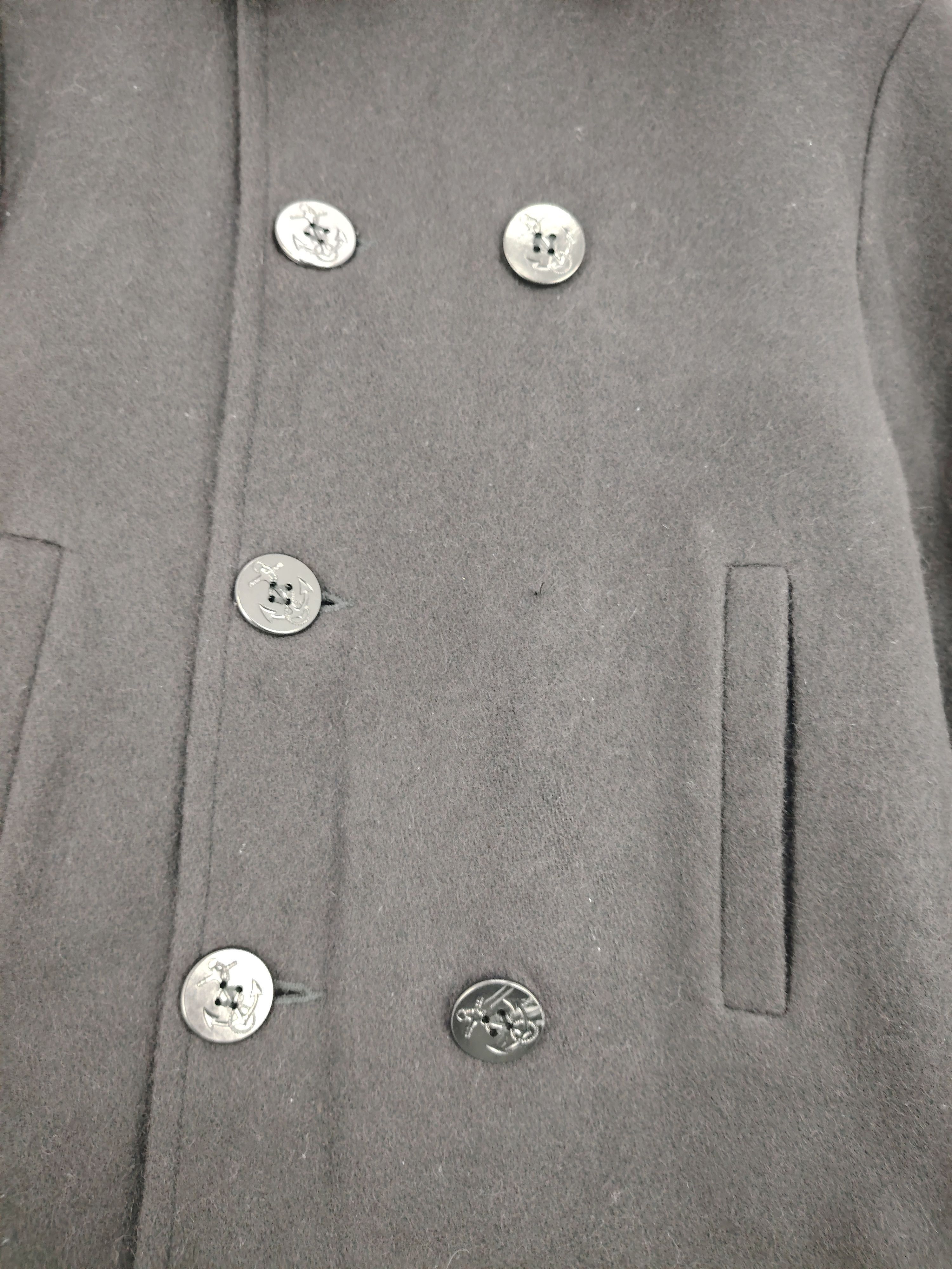 Fidelity × Vintage Vintage Fidelity Peacoat Double Breasted Wool Jacket Size US S / EU 44-46 / 1 - 12 Thumbnail