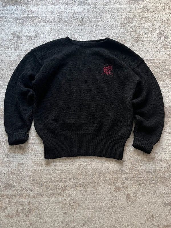 Polo Ralph Lauren Polo Ralph Lauren Scribble 1990s Sz XL Crewneck Size US XL / EU 56 / 4 - 1 Thumbnail