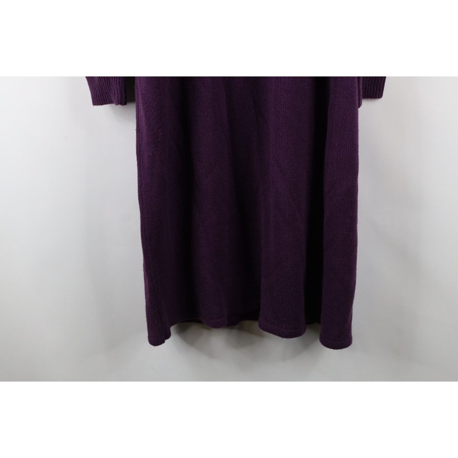 Vintage Vintage 90s Streetwear Cable Knit Long Sleeve Sweater Dress Size M / US 6-8 / IT 42-44 - 9 Thumbnail
