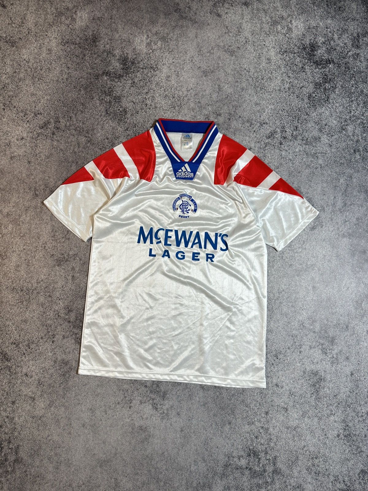 Adidas Vintage Soccer Jersey Adidas Equipment Glasgow Rangers 90s Size US L / EU 52-54 / 3 - 2 Thumbnail