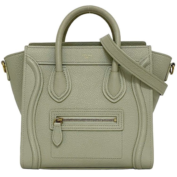 Celine CELINE Shoulder Bag Neutrals Leather Size ONE SIZE - 1 Thumbnail