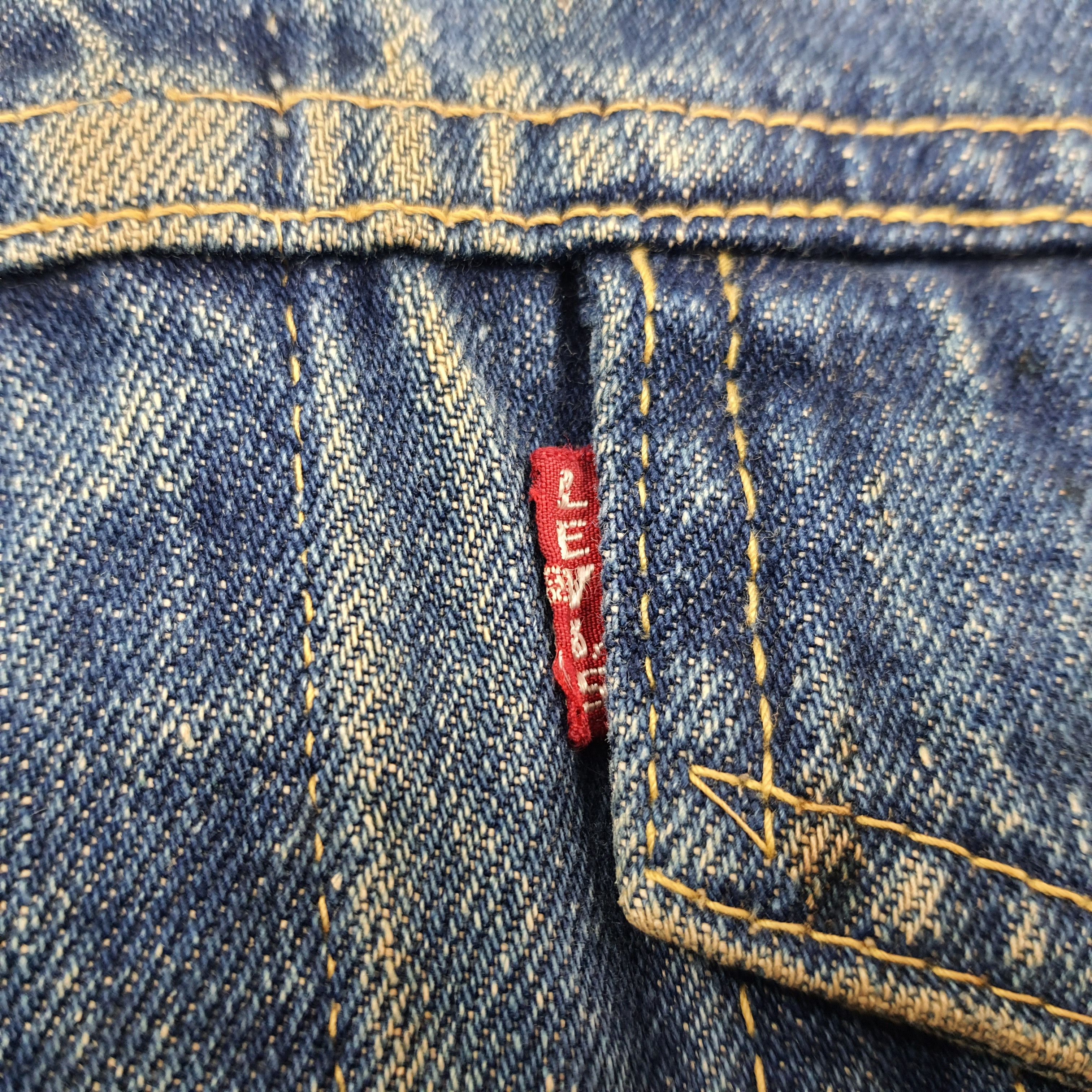 Levi's × Vintage Vintage Levi's Art Denim Vest Jacket Size US S / EU 44-46 / 1 - 7 Thumbnail