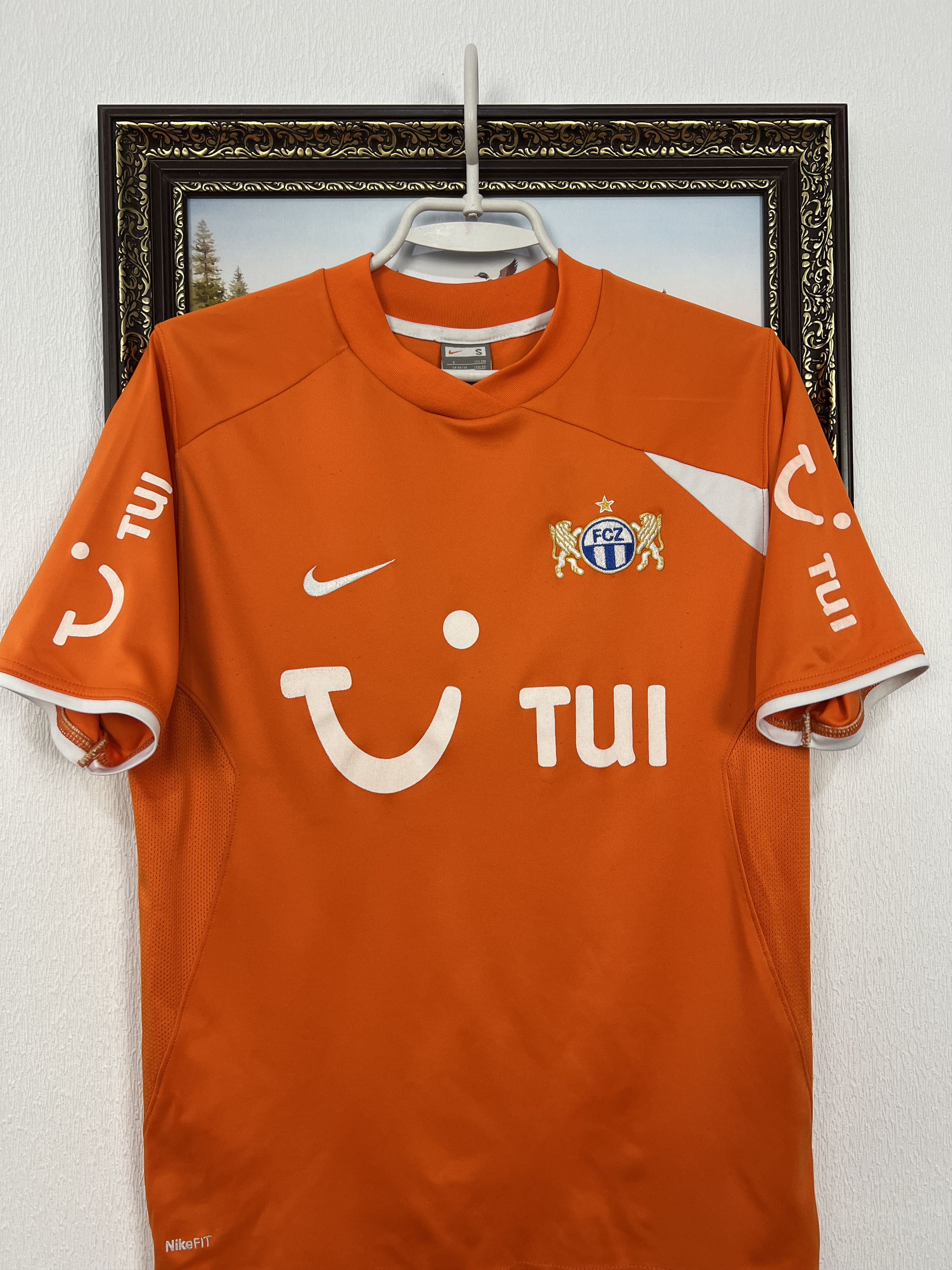 Nike FC Zurich Away 2008 Football Shirt Soccer Mens Jersey Size US S / EU 44-46 / 1 - 2 Thumbnail