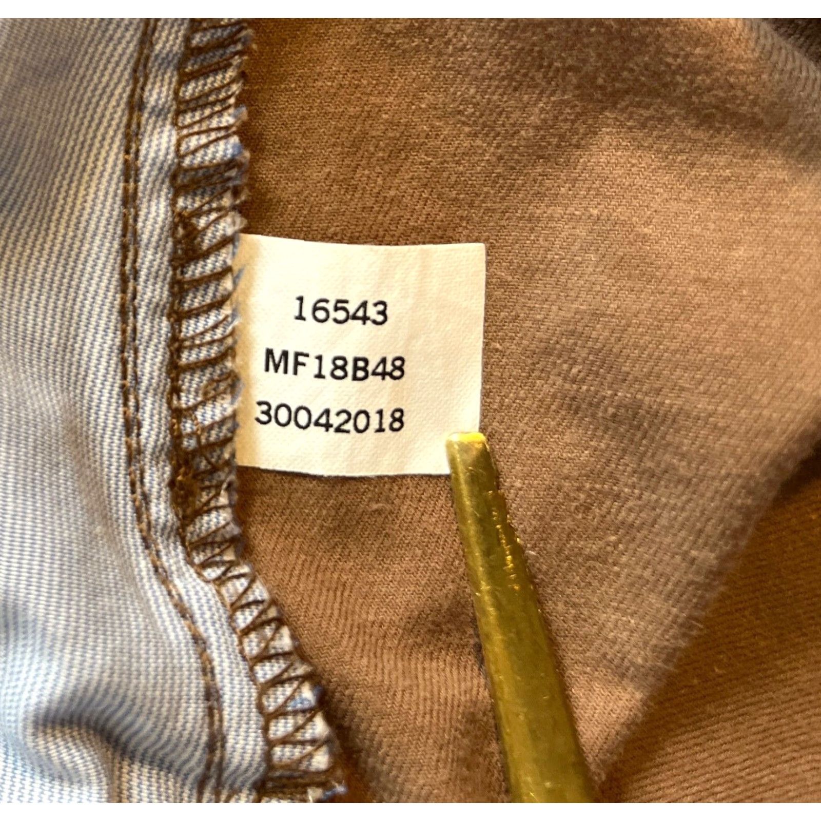 Peter Millar Peter Millar Men’s Flat Front Pants Twill 38x35 Brown Cotton Blend Regular Straight Chino N/A Size US 38 / EU 54 - 7 Thumbnail