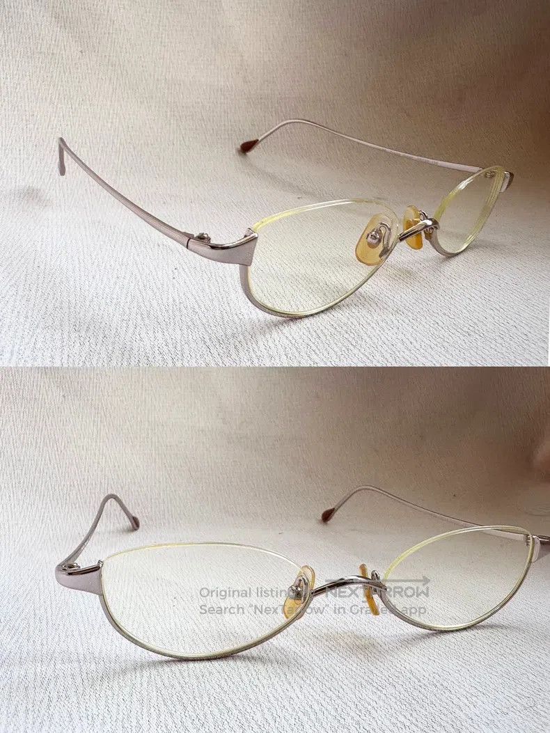 Vivienne Westwood Vivienne Westwood Vintage rose gold half-frame Saturn eyeg Size ONE SIZE - 2 Thumbnail
