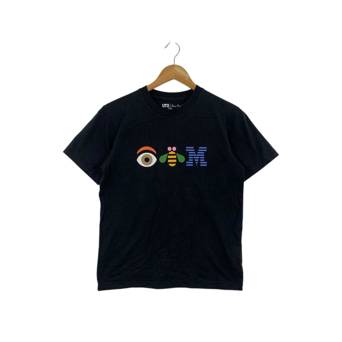 Uniqlo UNIQLO x PAUL RAND IBM Rebus Design Logo Tee Shirt Top Size S / US 4 / IT 40 - 1 Thumbnail