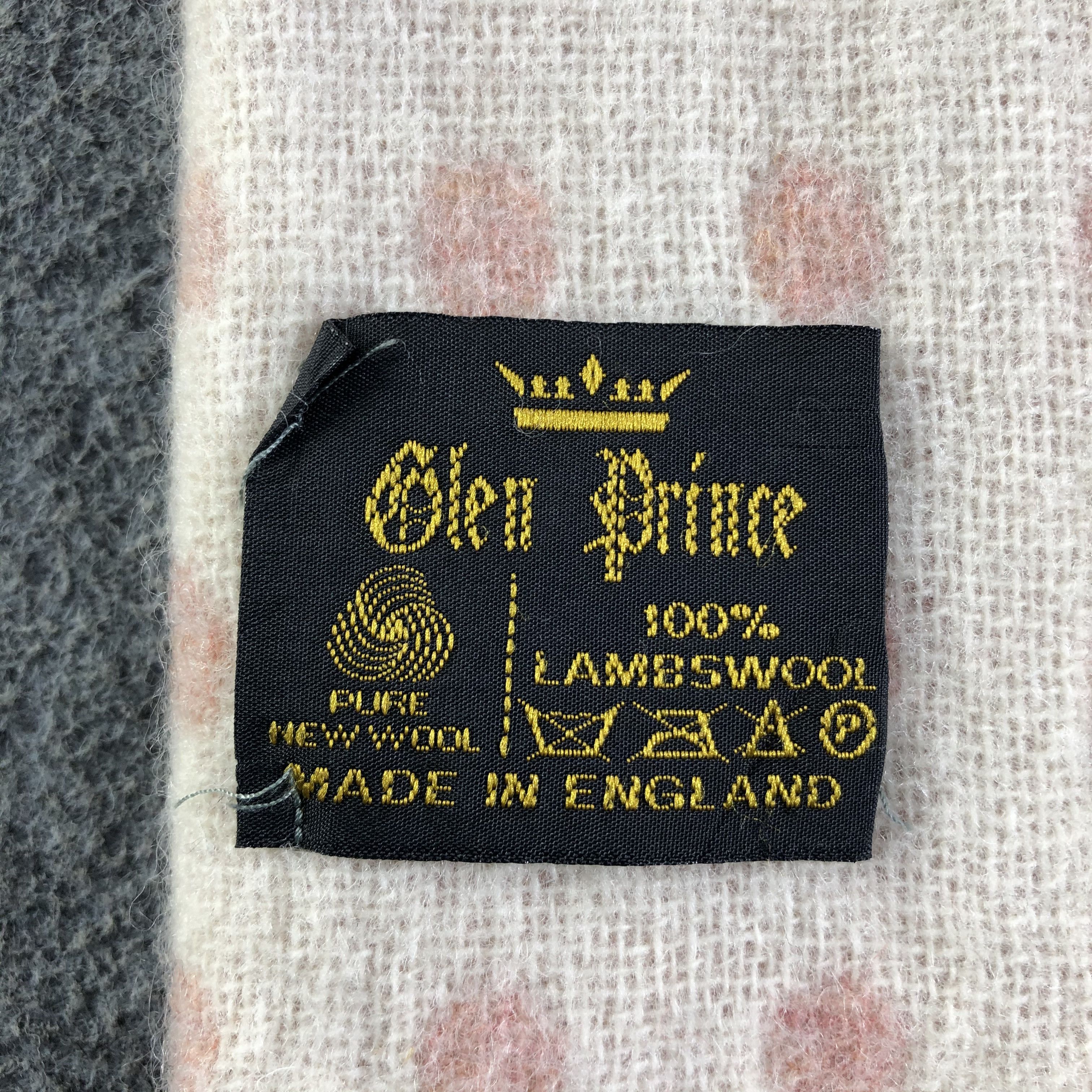 Vintage Glen Prince Wool Scarf / Muffler / Neckwear Size ONE SIZE - 2 Thumbnail