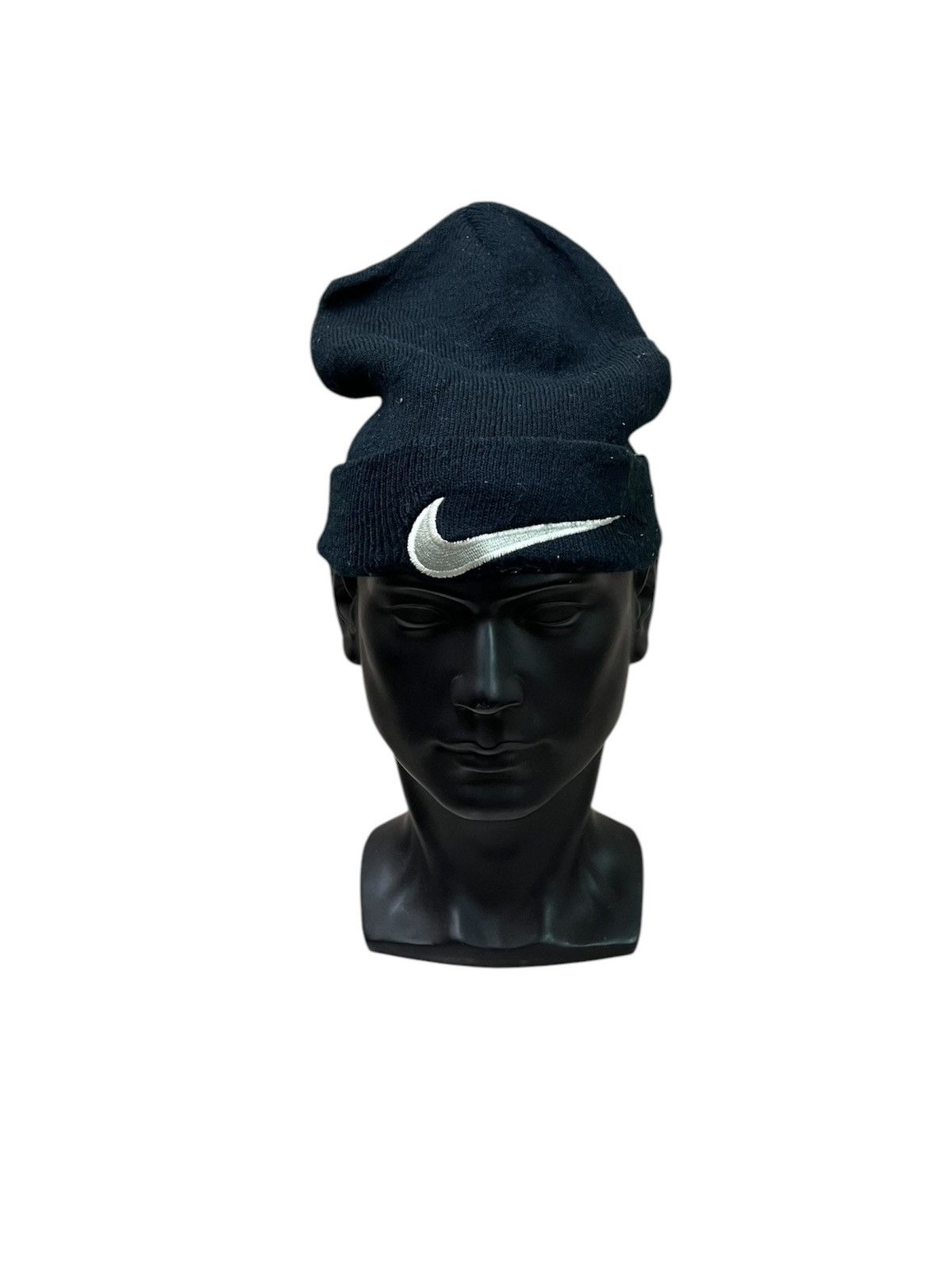 Nike Vintage Nike Swoosh Beanie Hats Size ONE SIZE - 1 Thumbnail