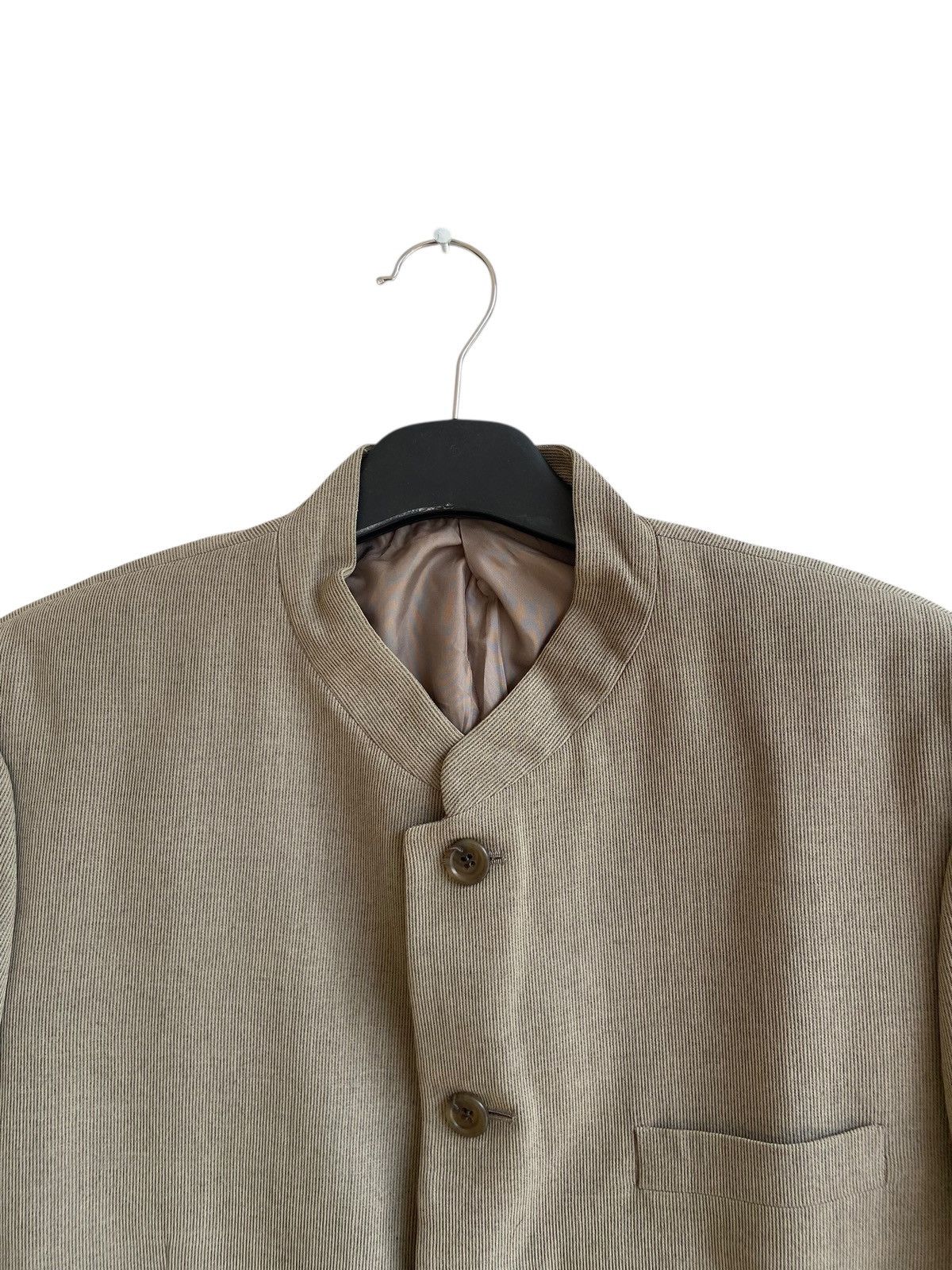 Issey Miyake Vintage Issey Miyake Mandarin Colar Jacket Size US L / EU 52-54 / 3 - 3 Thumbnail