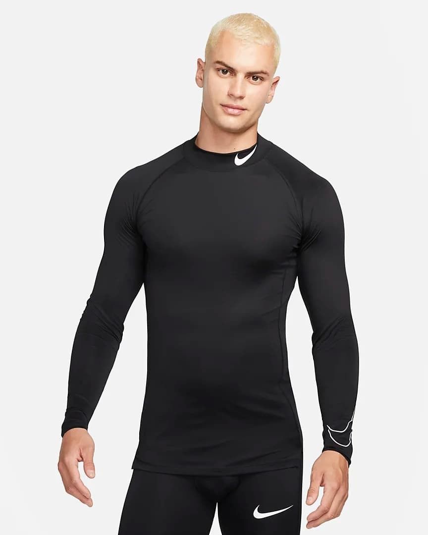 Nike Mens Nike Pro Dri Fit Tight Longsleeve Compression Size US XL / EU 56 / 4 - 2 Thumbnail