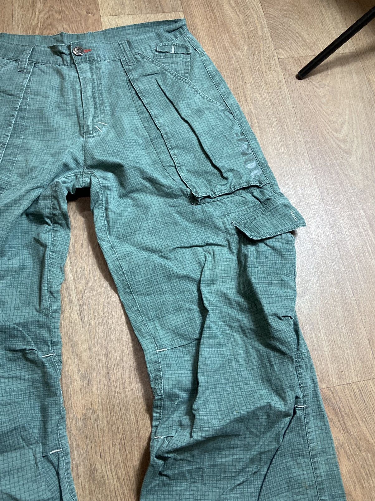 Airwalk × Japanese Brand × Vintage AIRWALK VINTAGE Y2K JAPAN STYLE CARGO MILITARY PANTS Size US 32 / EU 48 - 3 Thumbnail