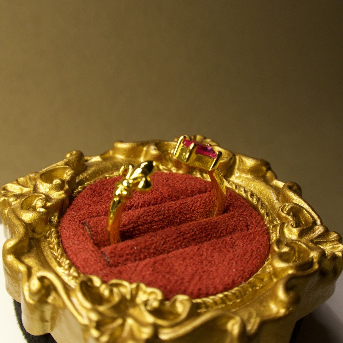 Other Golden Bloom Open Ring Size ONE SIZE - 3 Thumbnail